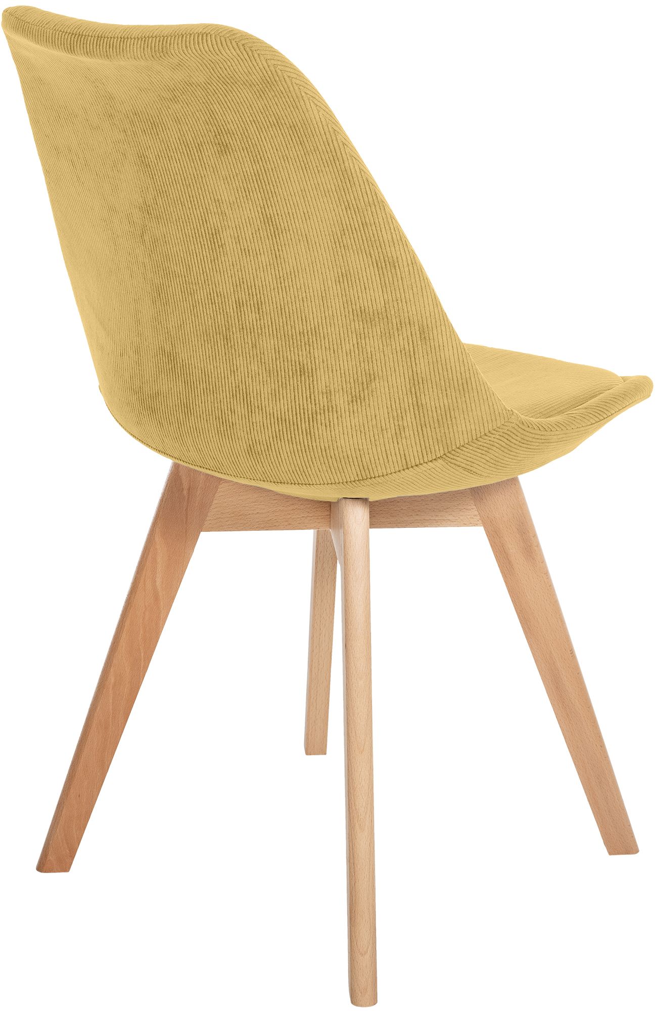 Stuhl Linares Cord, gelb