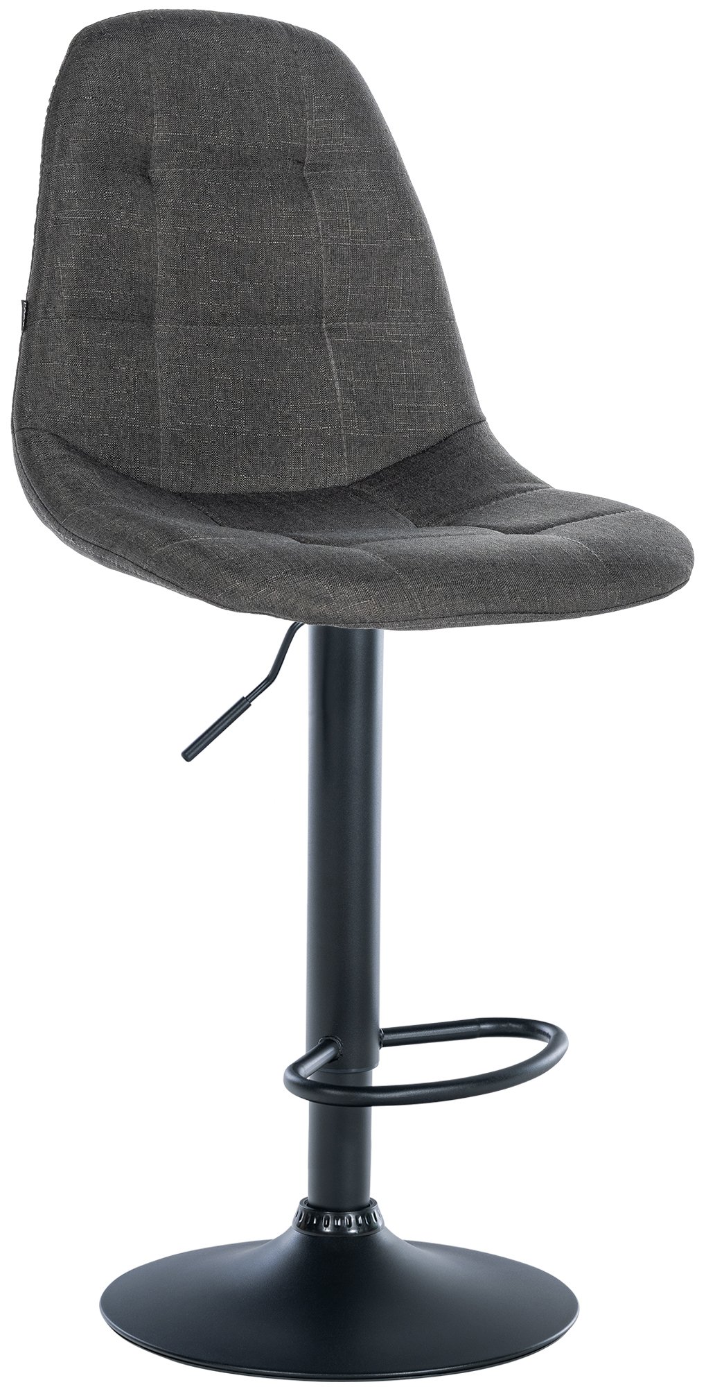 Barhocker Elmore Stoff B, dunkelgrau