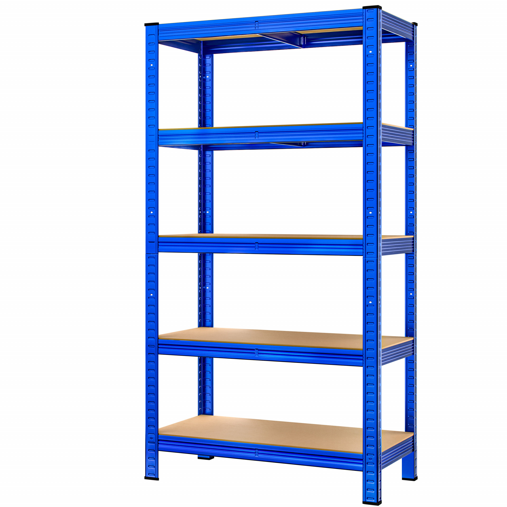 Schwerlastregal Blau 180x90x40cm pulverbeschichtet Tragkraft 875kg