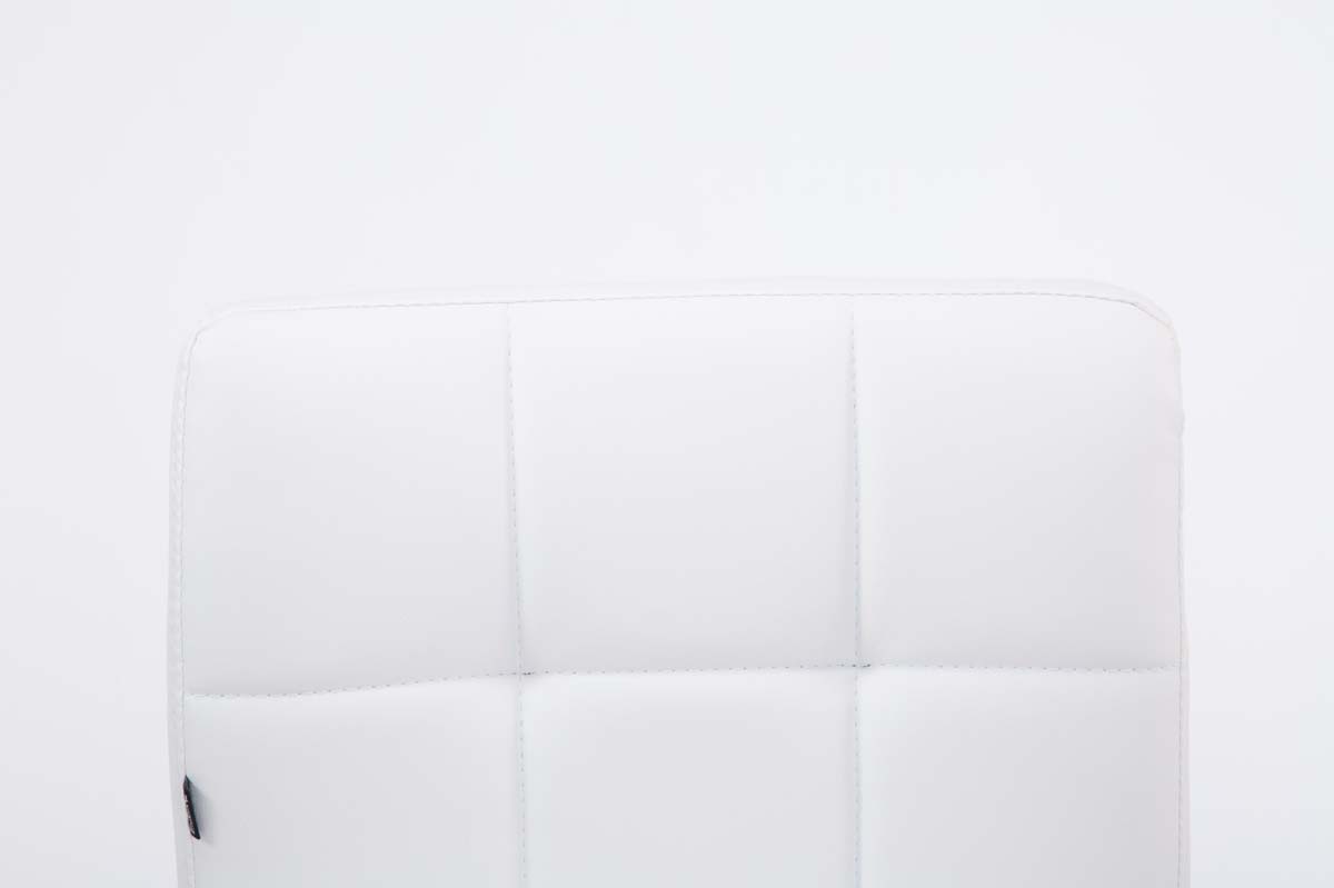 2er Set Lounger Palma V2 Kunstleder, weiß