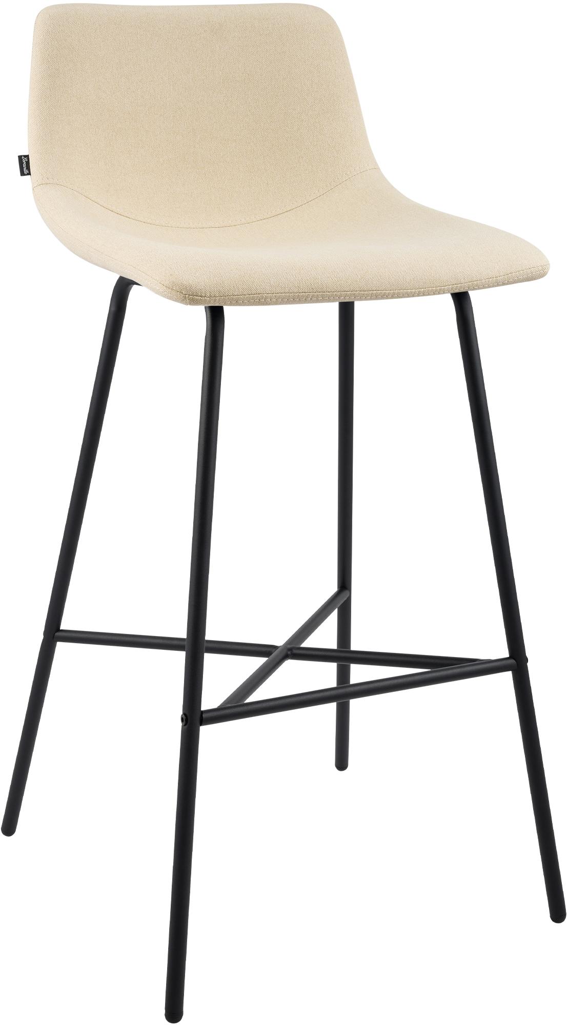Barhocker Altona Stoff, creme