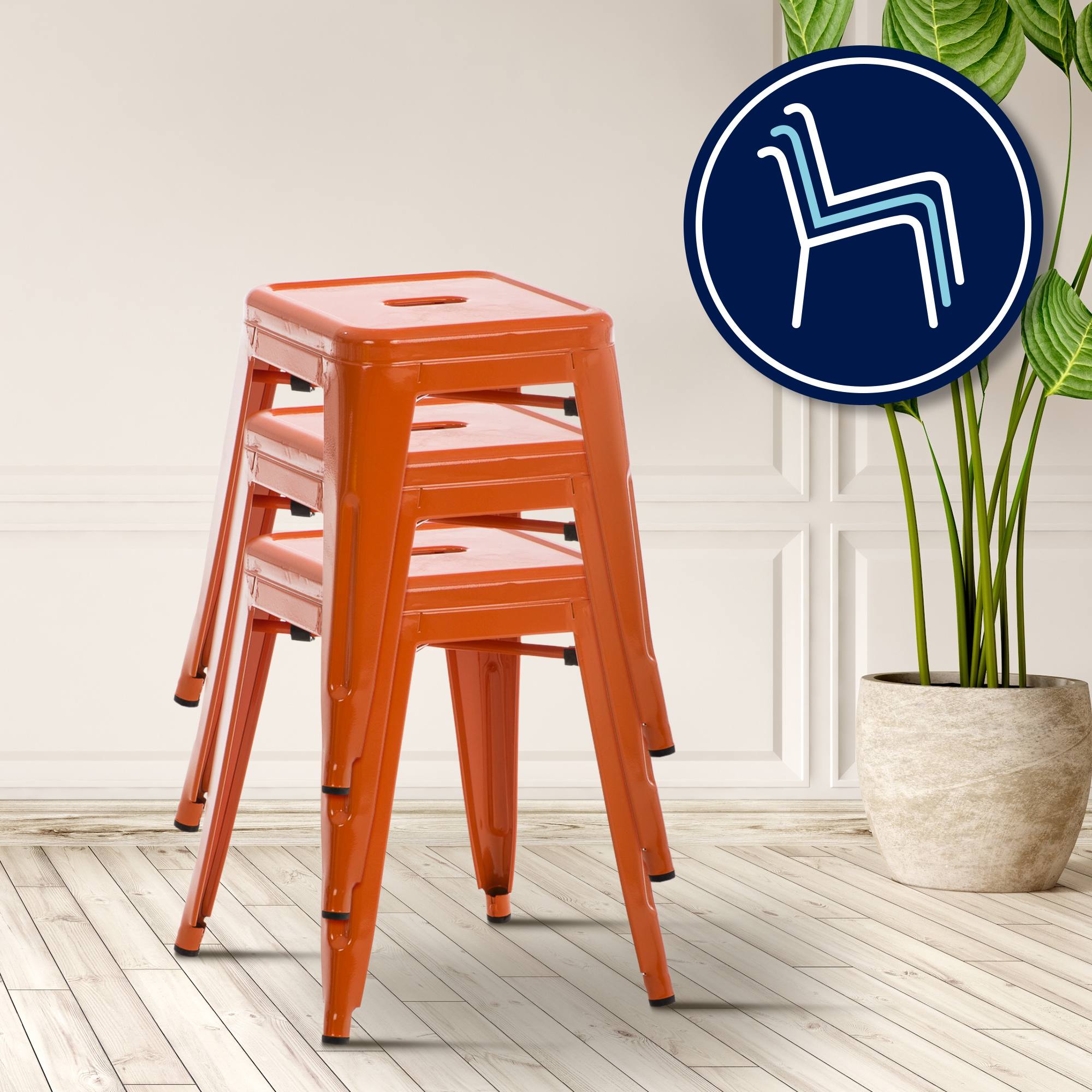 Hocker Armin, orange