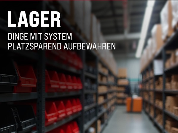 Werkzeugwand Schwarz/Rot 32-tlg mit Stapelboxen