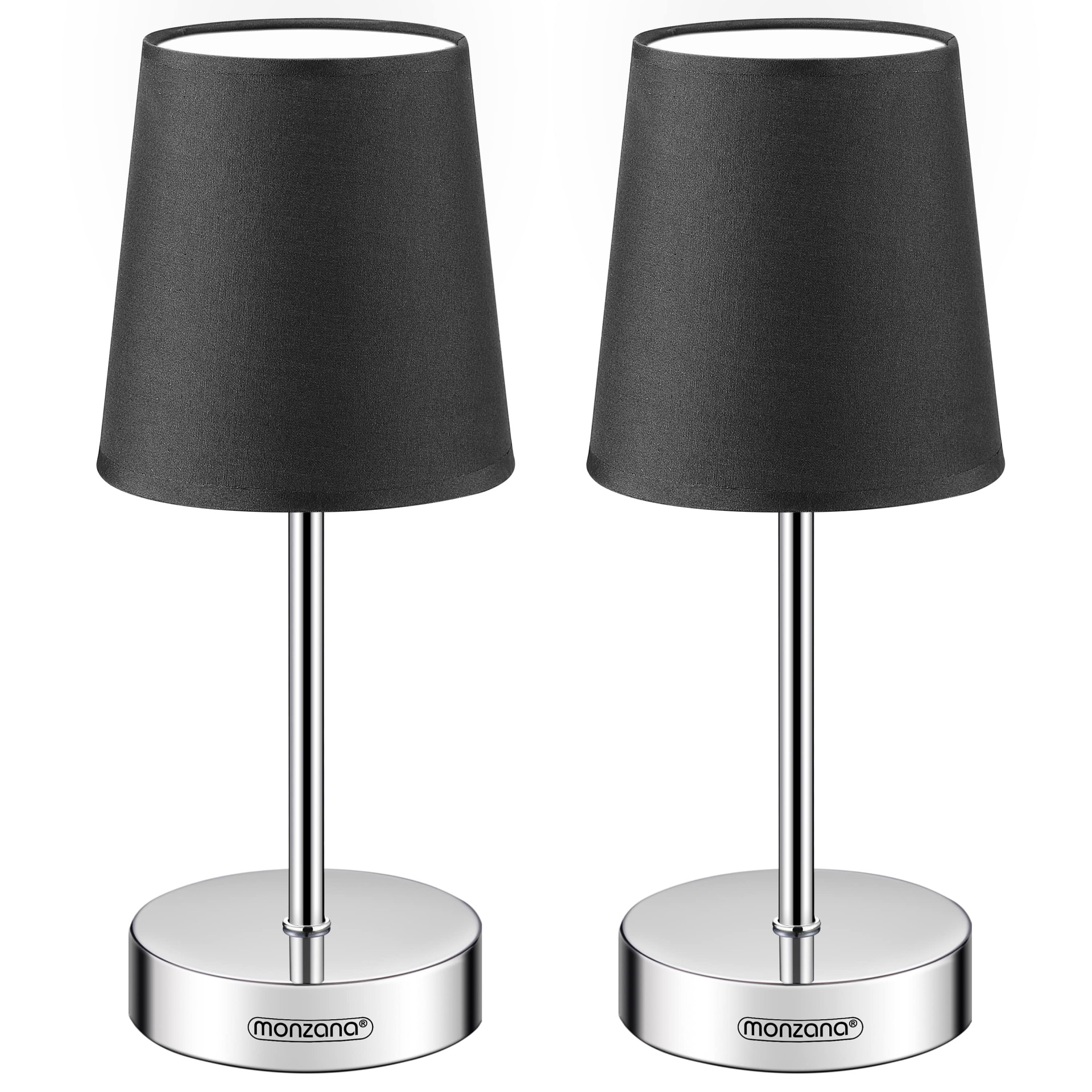 Tischlampe Lumière 2er-Set Anthrazit 32x13x13cm
