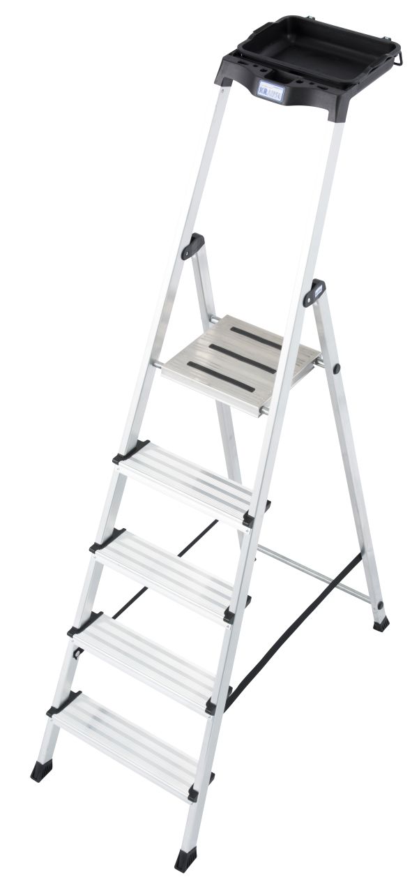 MONTO Stufen-Stehleiter Secury mit Multi-Grip, 1x5 Stufen