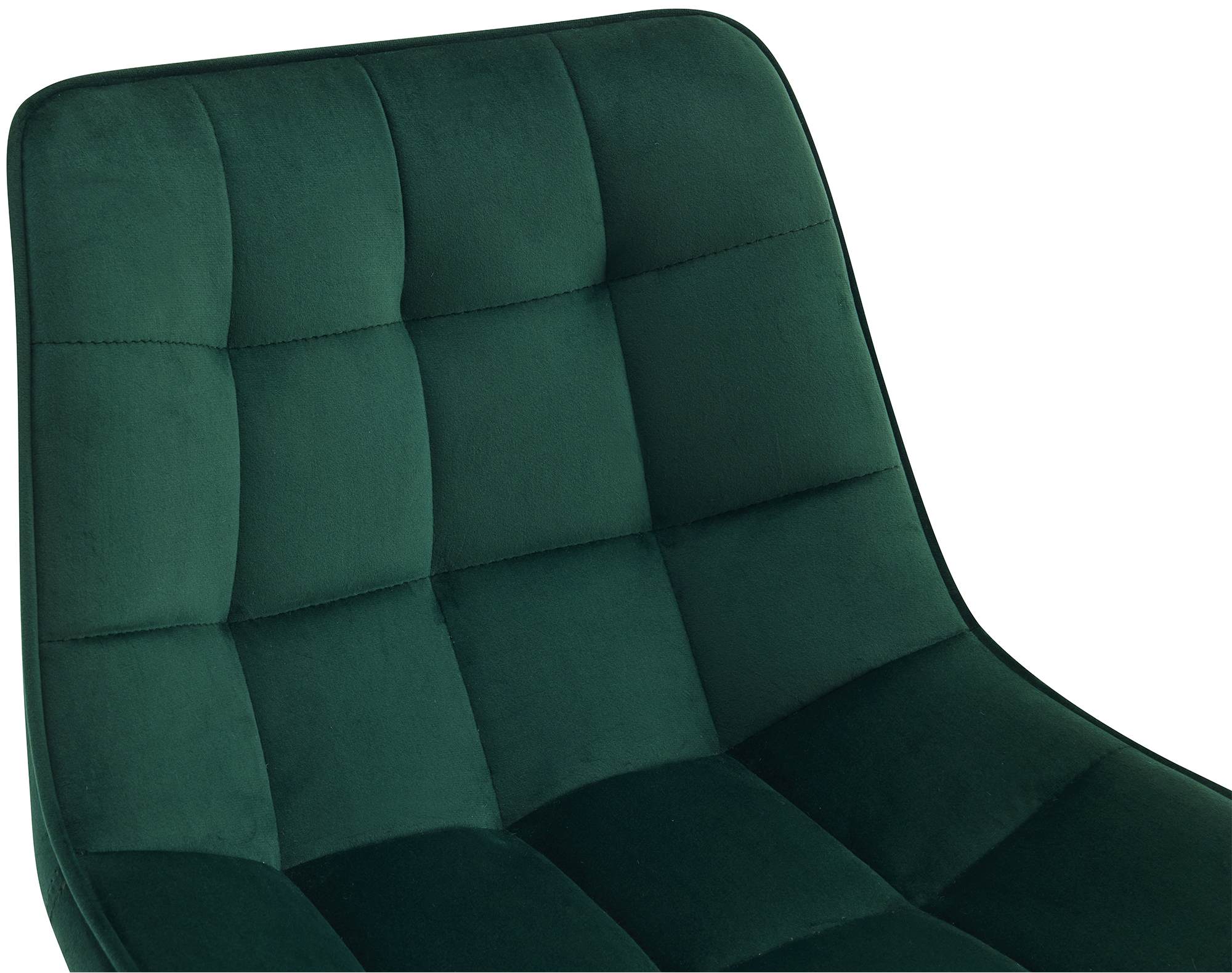 2er Set Barhocker Dartford Samt, grün