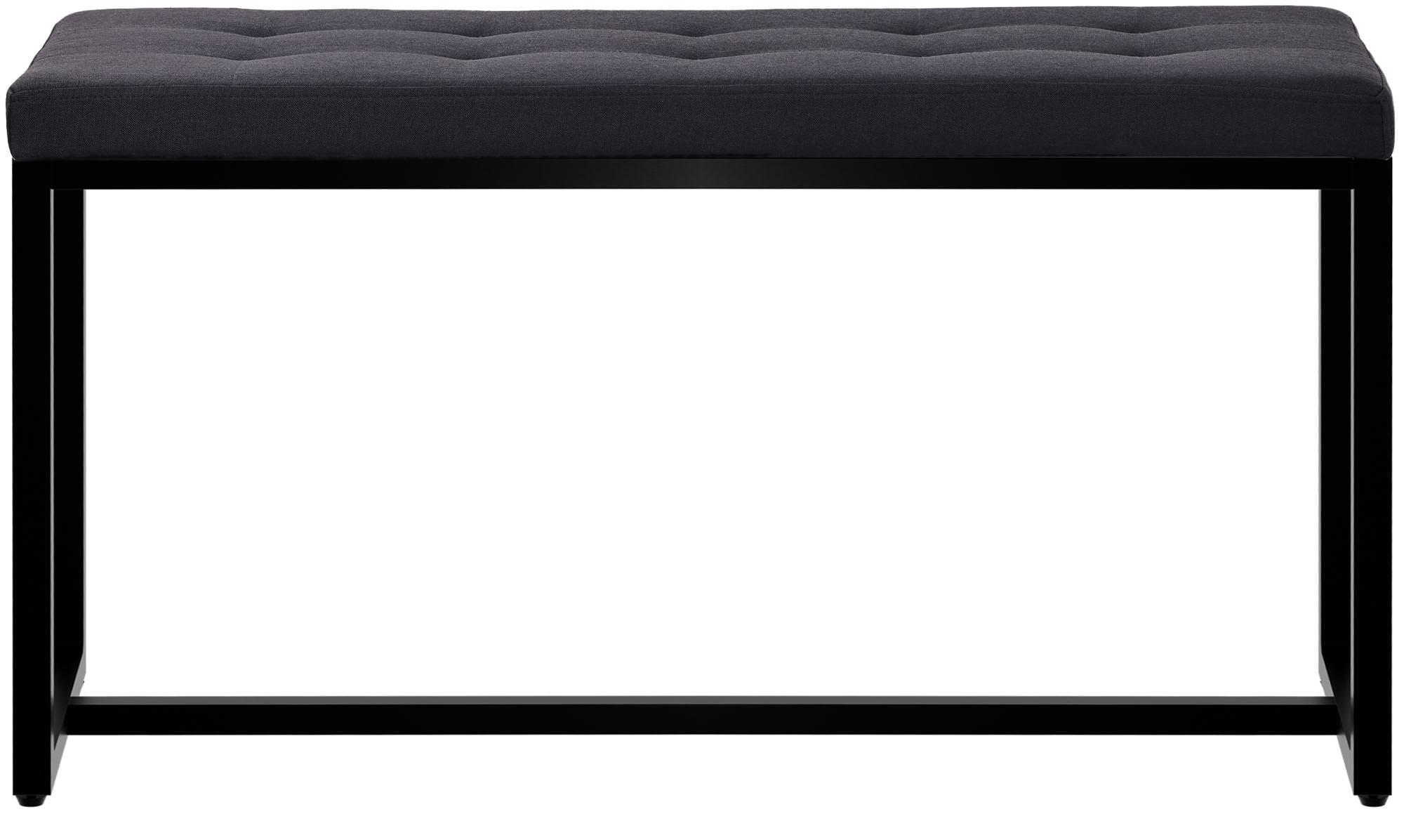 Sitzbank Barci B Stoff, schwarz