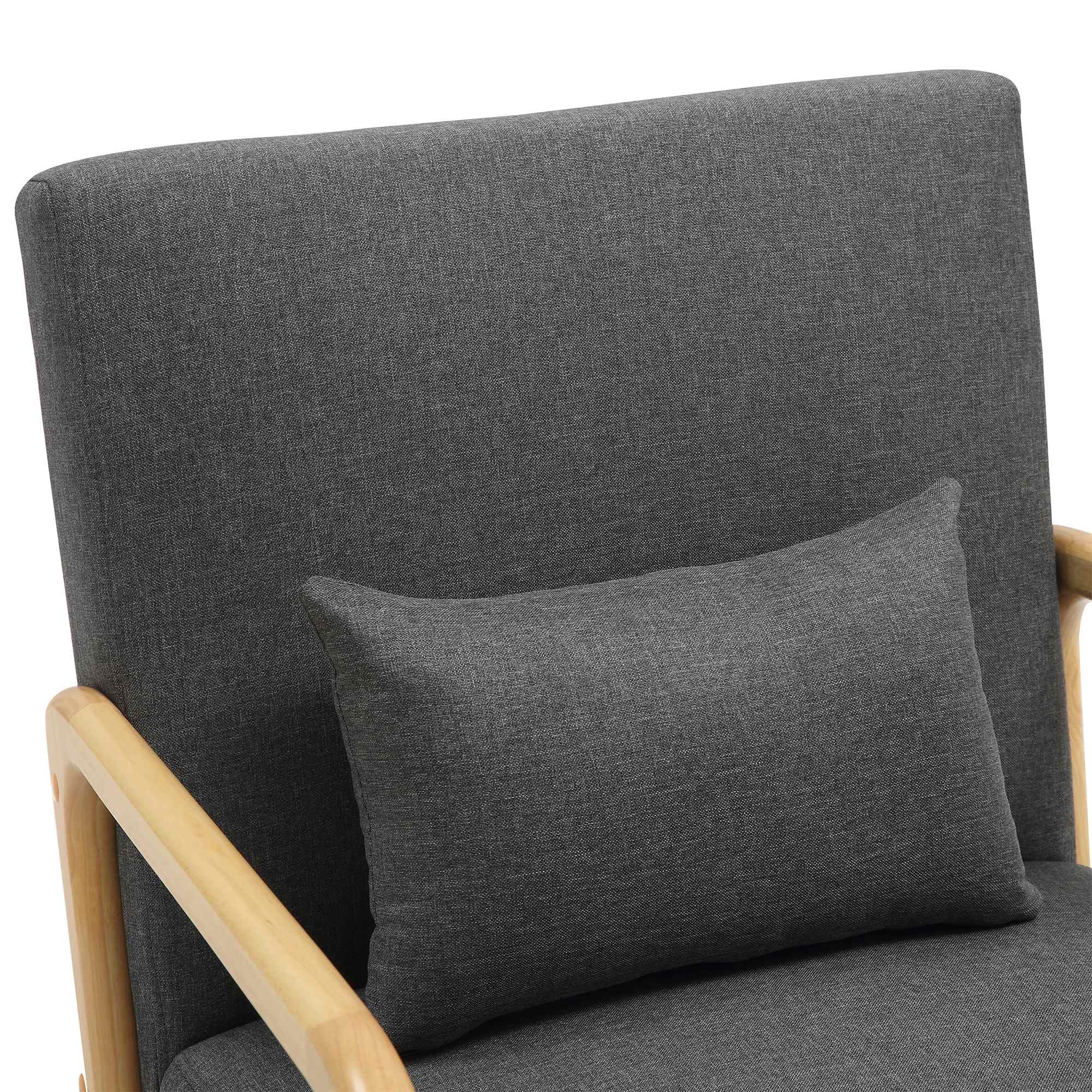 Sessel Hibbing Stoff, dunkelgrau
