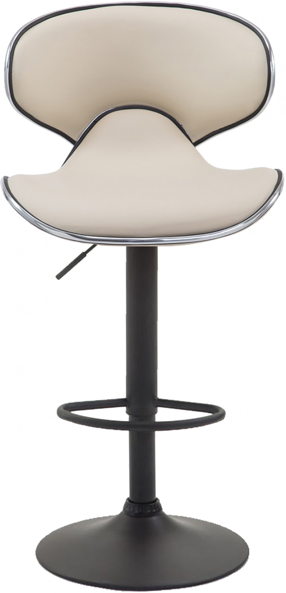 Barhocker Las Vegas V2 schwarz, creme