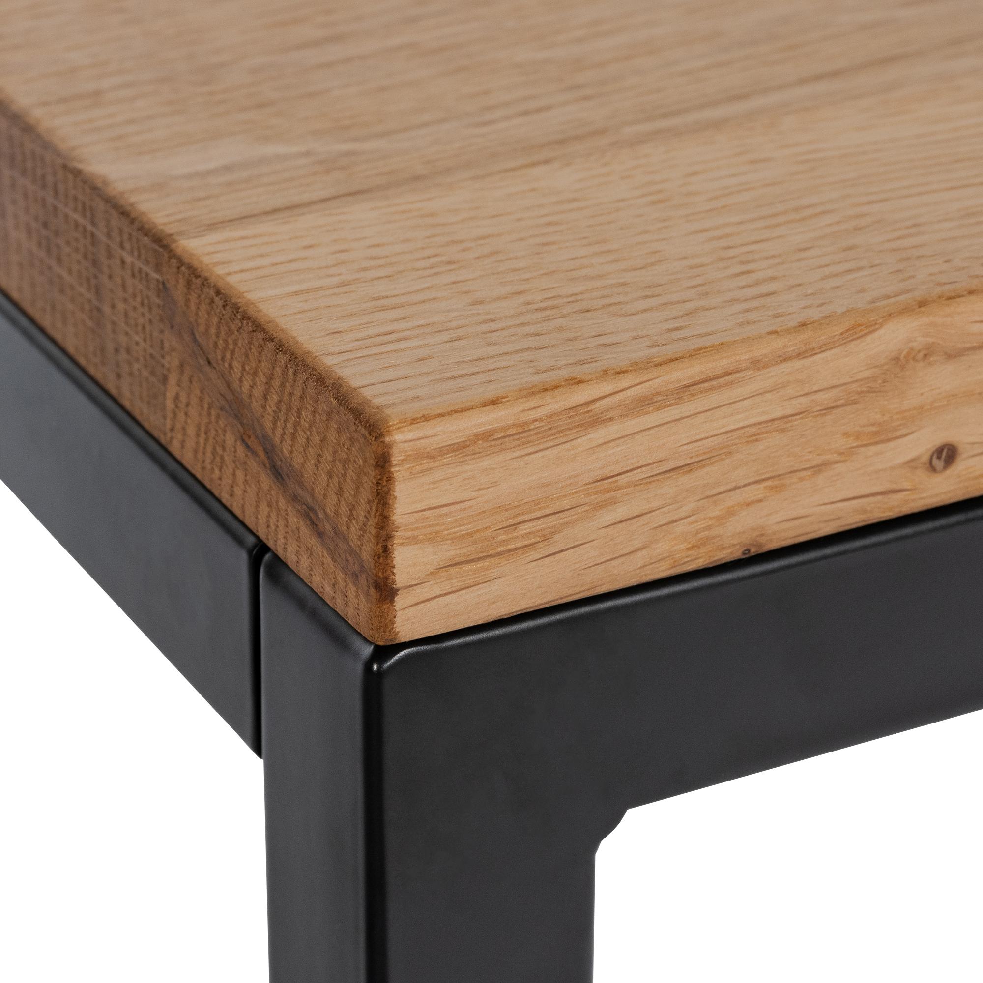 Beistelltisch Manteo 46x25x63 cm, eiche