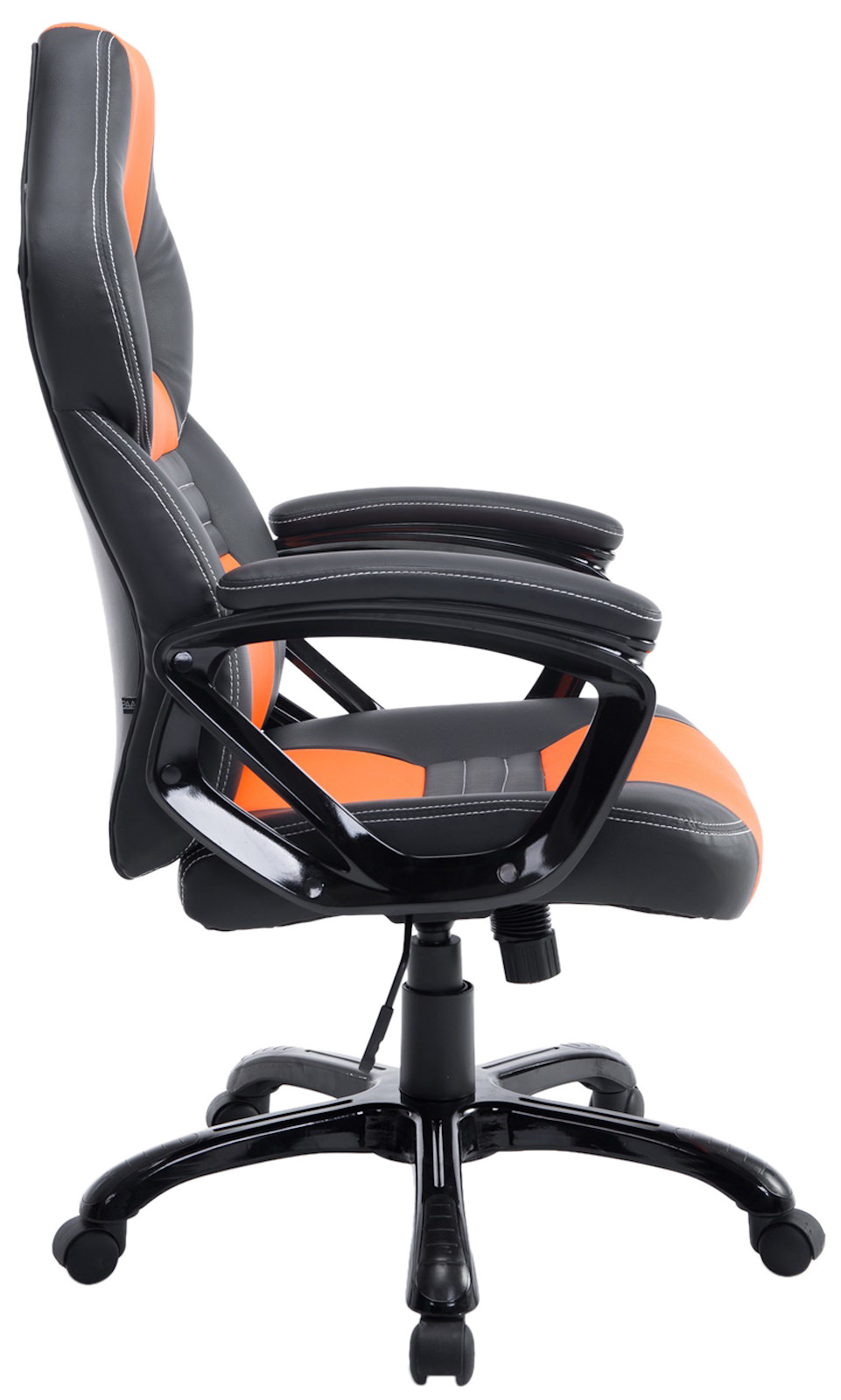 Bürostuhl Pedro, schwarz/orange