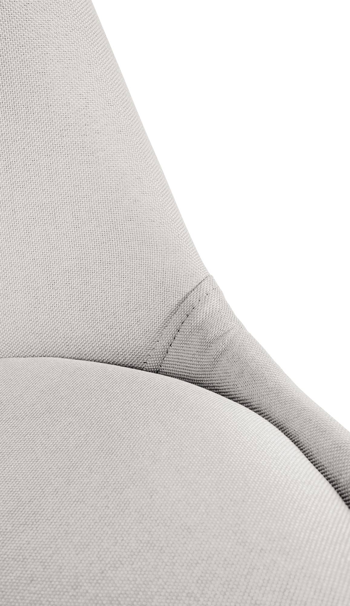 Stuhl Sofia Stoff Square, creme