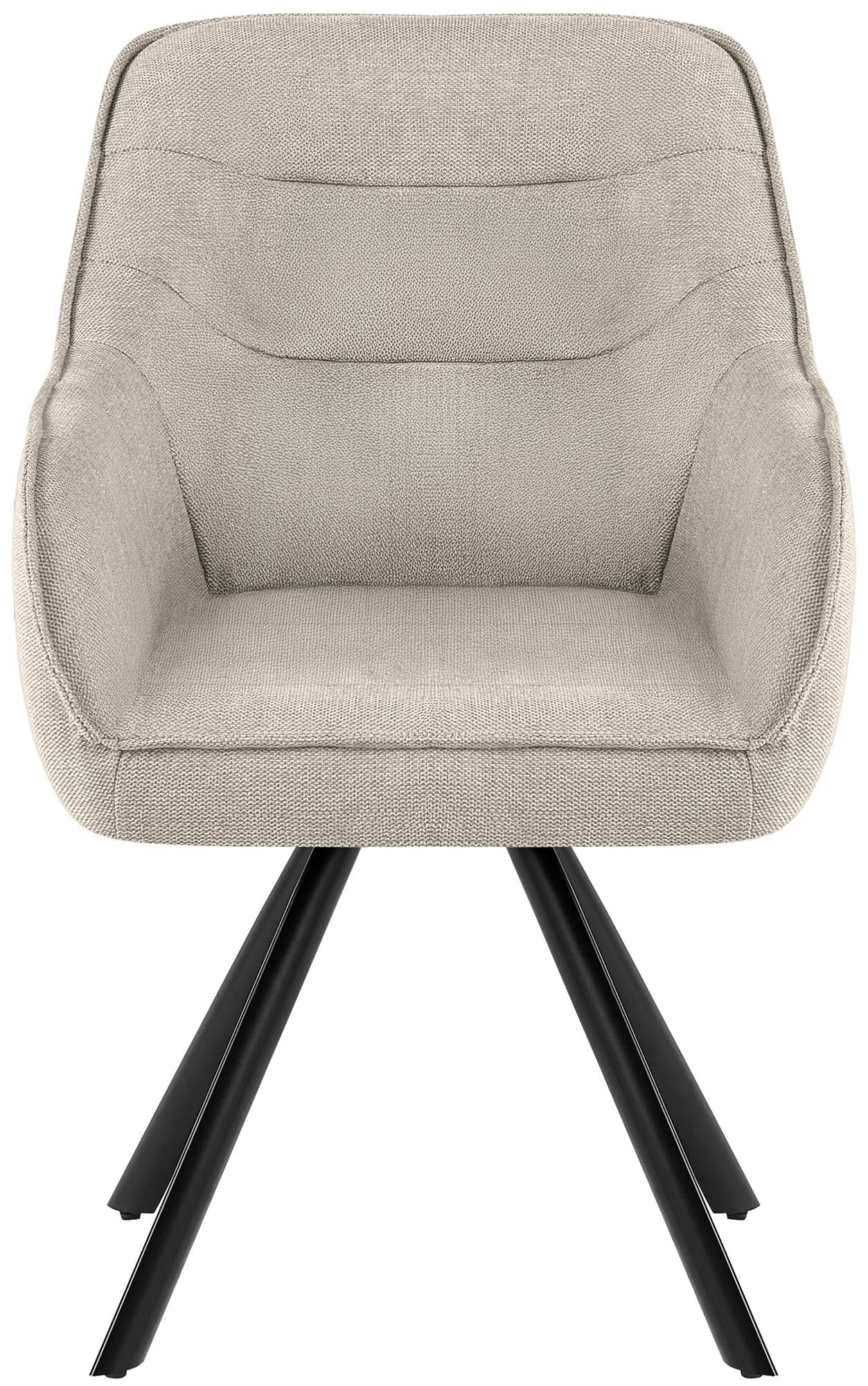 Stuhl Pettuli Stoff, creme