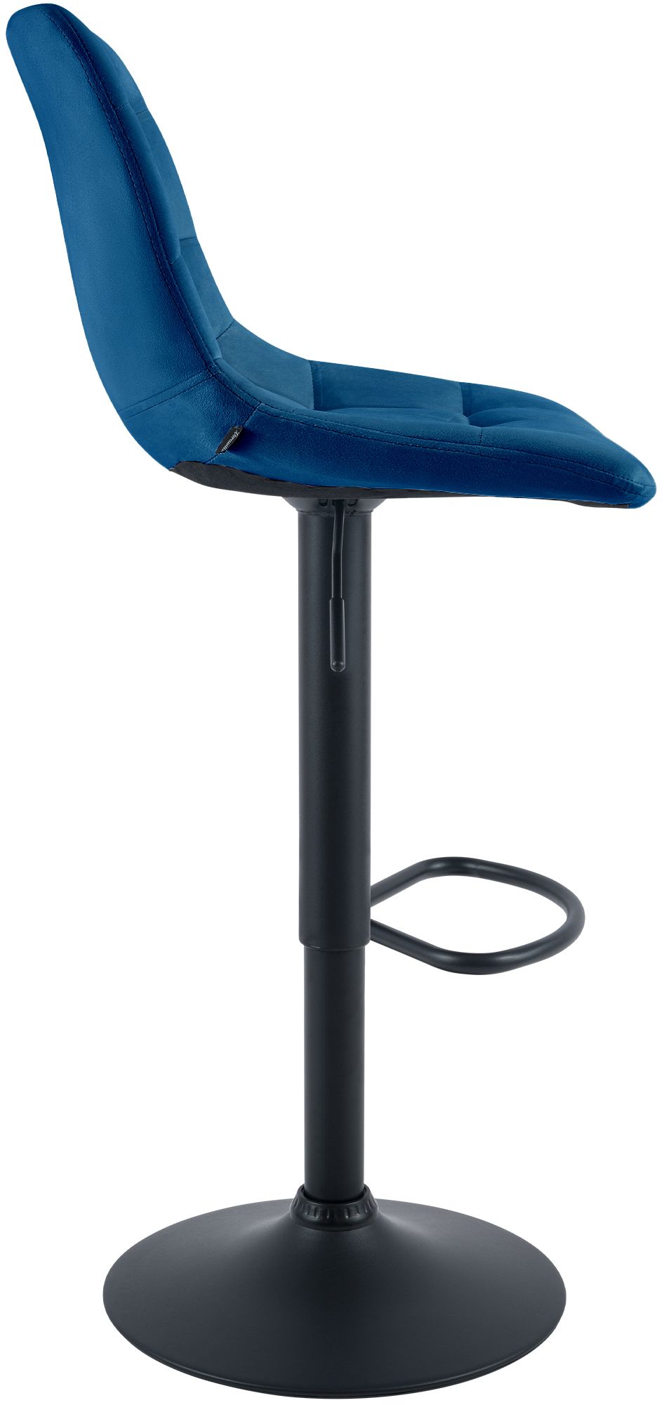 Barhocker Mapun Samt, blau