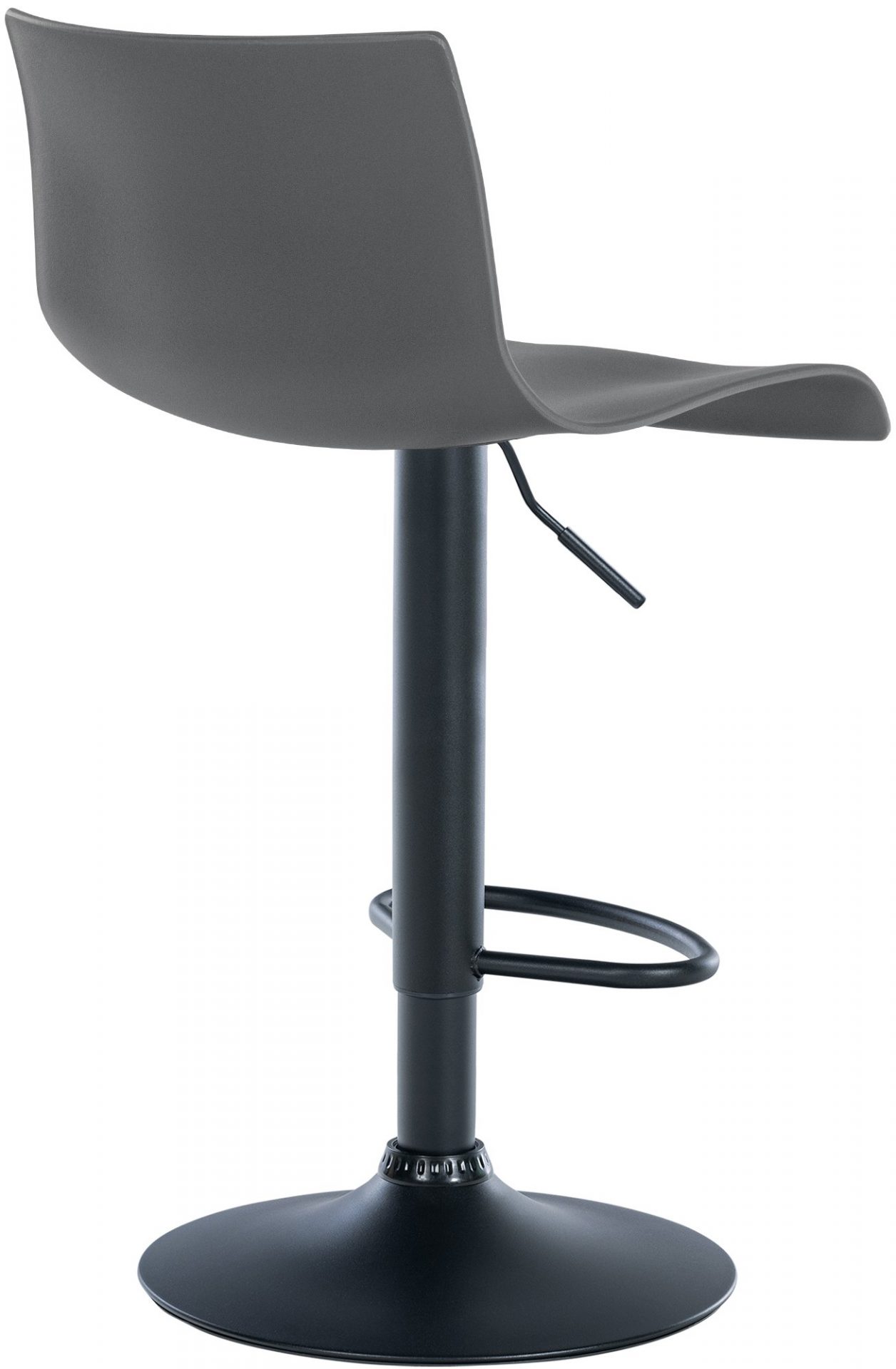 2er Set Barhocker Branford Kunststoff, grau