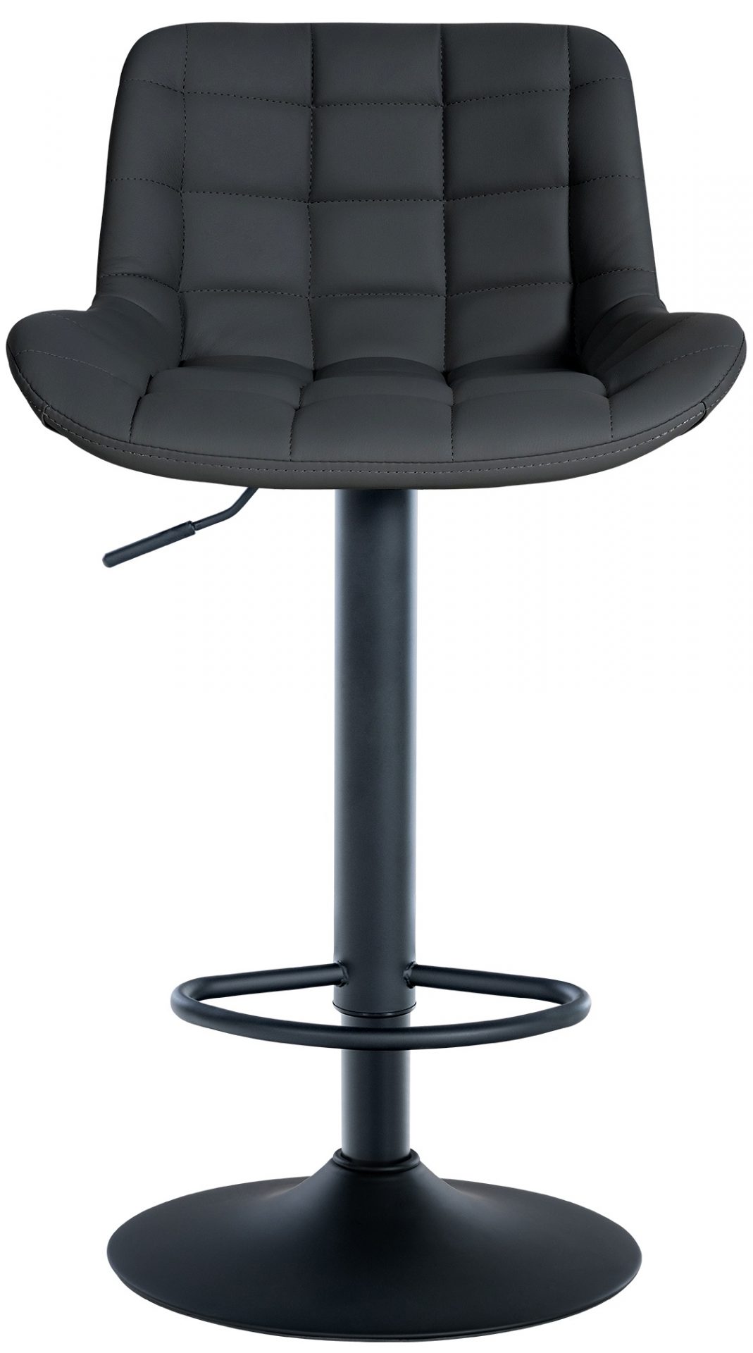 Barhocker Tover Kunstleder, schwarz