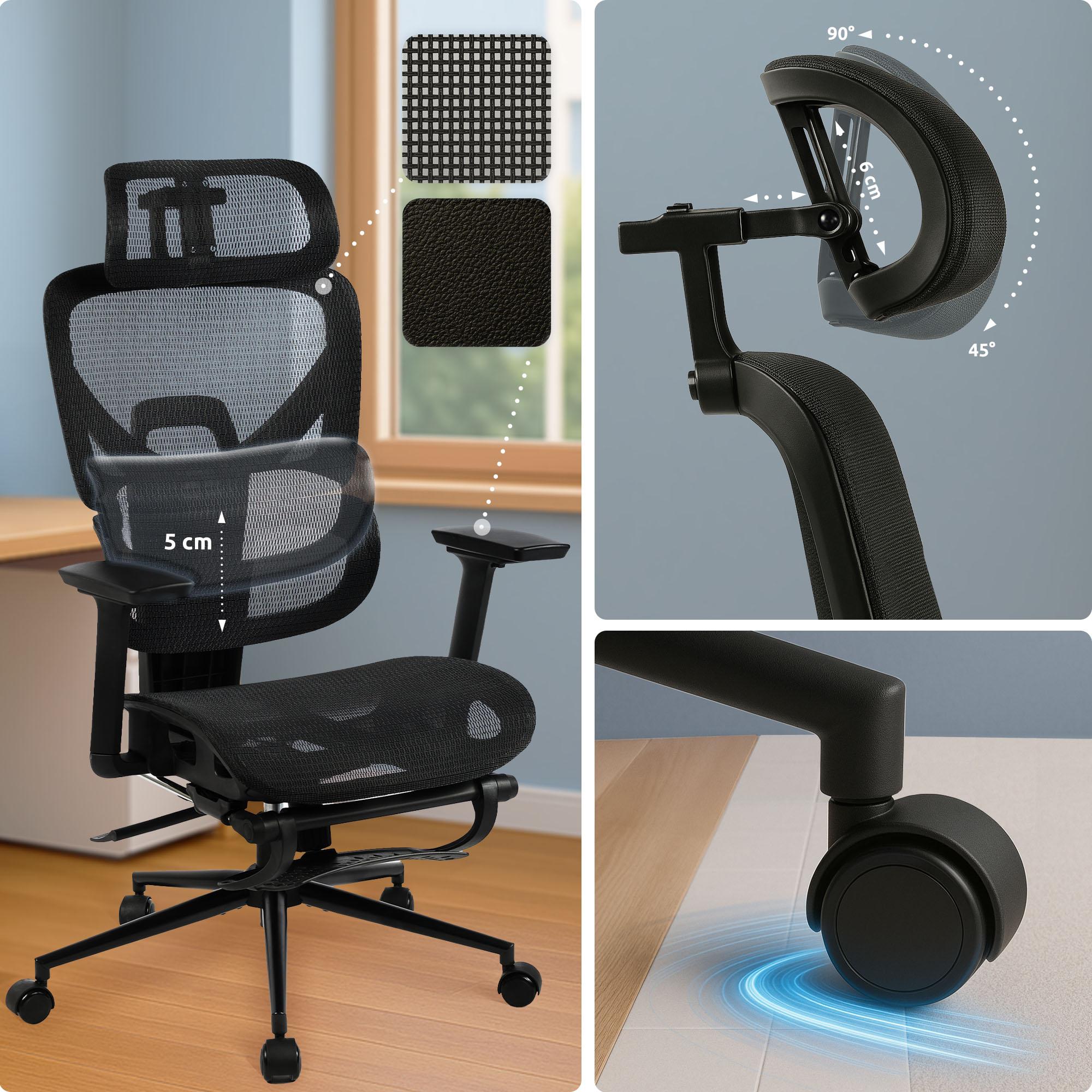 Bürostuhl Beresford, schwarz