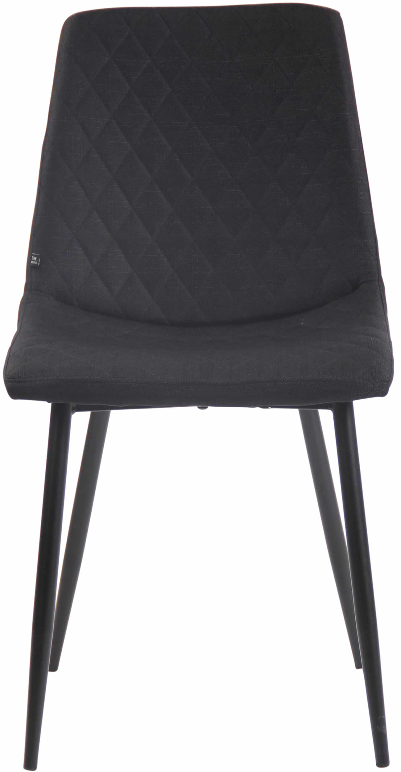 Stuhl Telde Stoff, schwarz