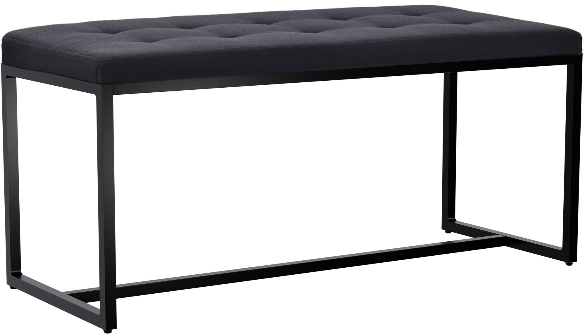 Sitzbank Barci B Stoff, schwarz