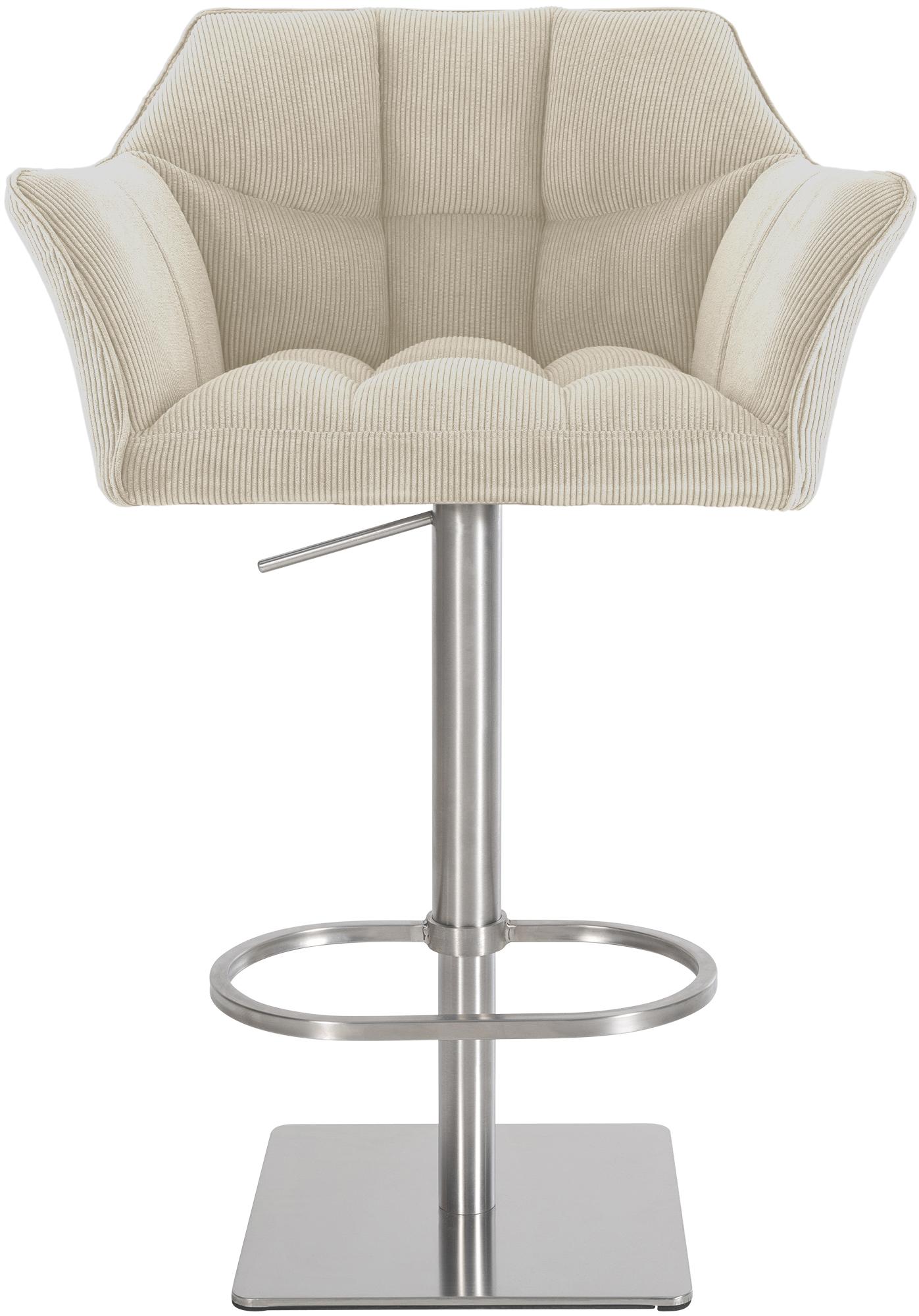 Barhocker Damaso E Cord, creme