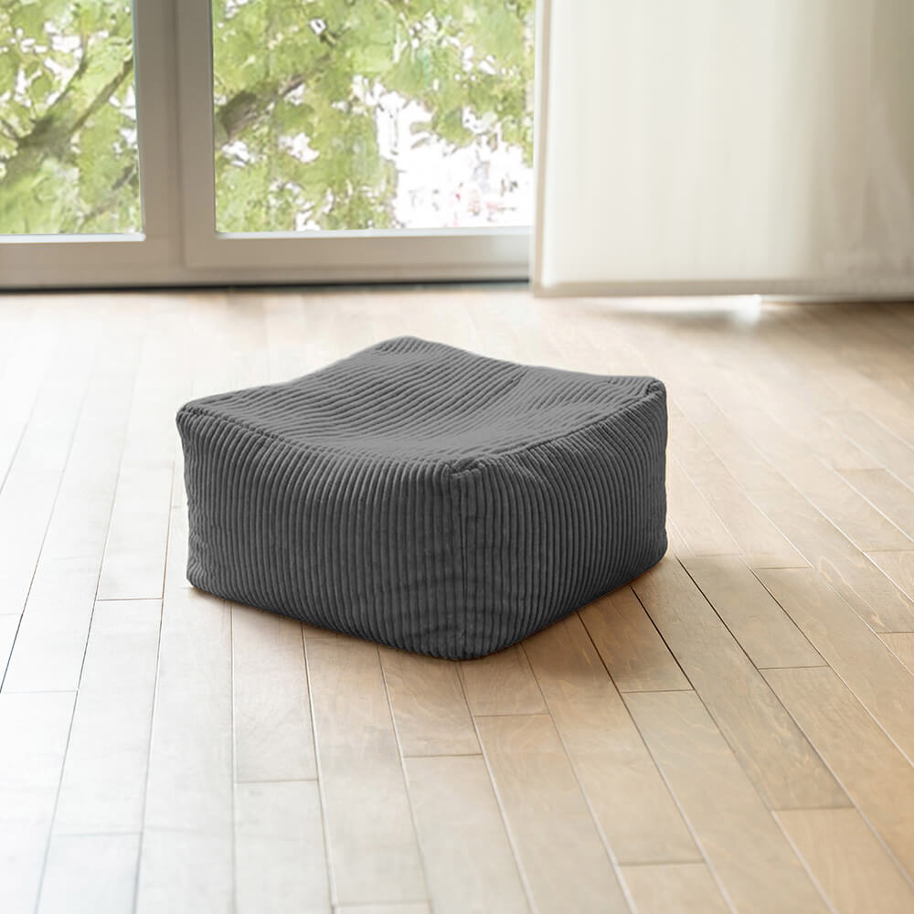 Sitzsack Hocker COZY - Anthrazit