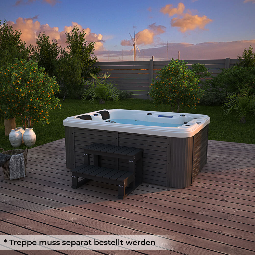 Outdoor Whirlpool BEACH PURE - 210 x 155 x 83 cm