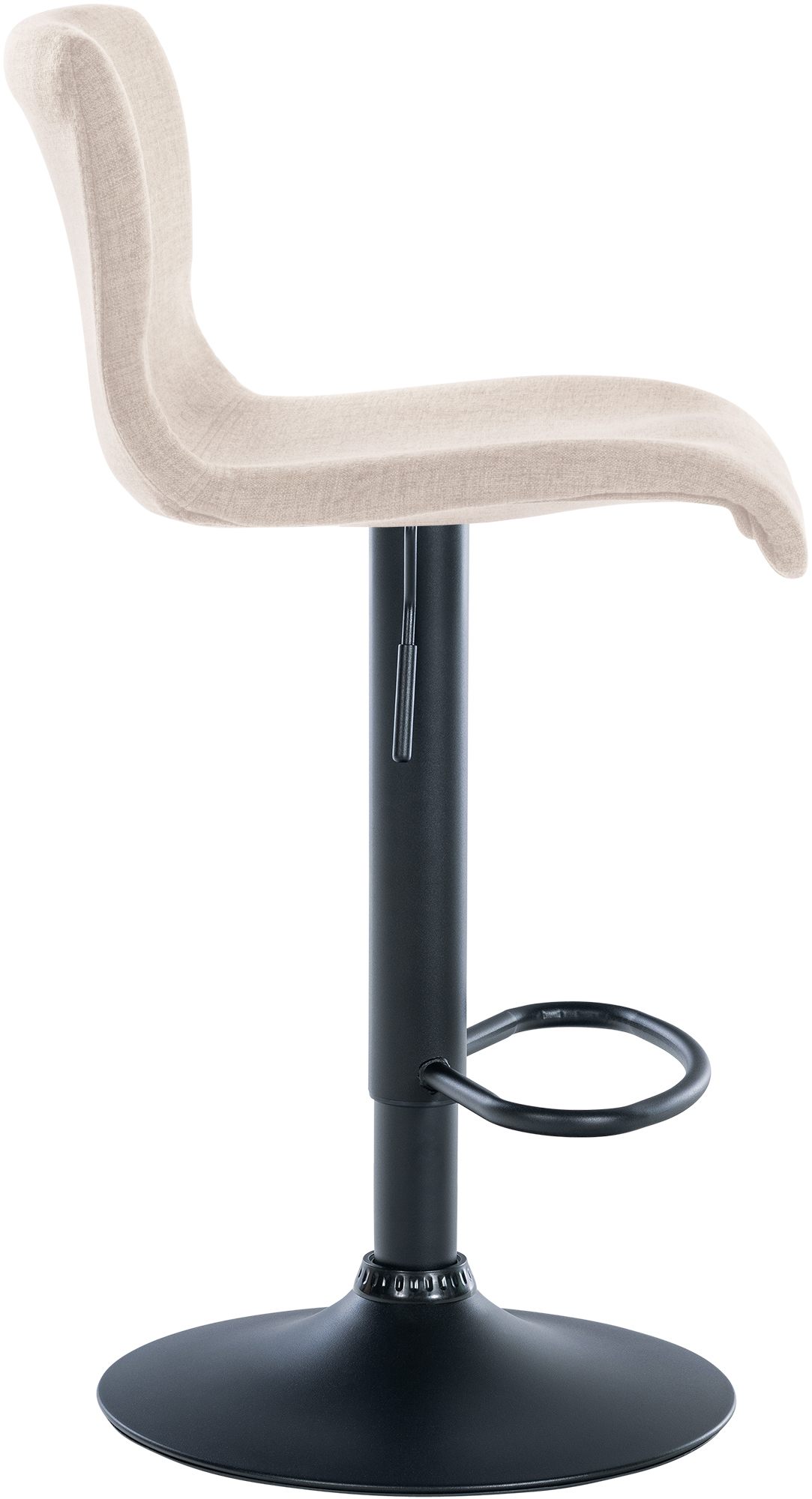 Barhocker Branford Stoff, creme