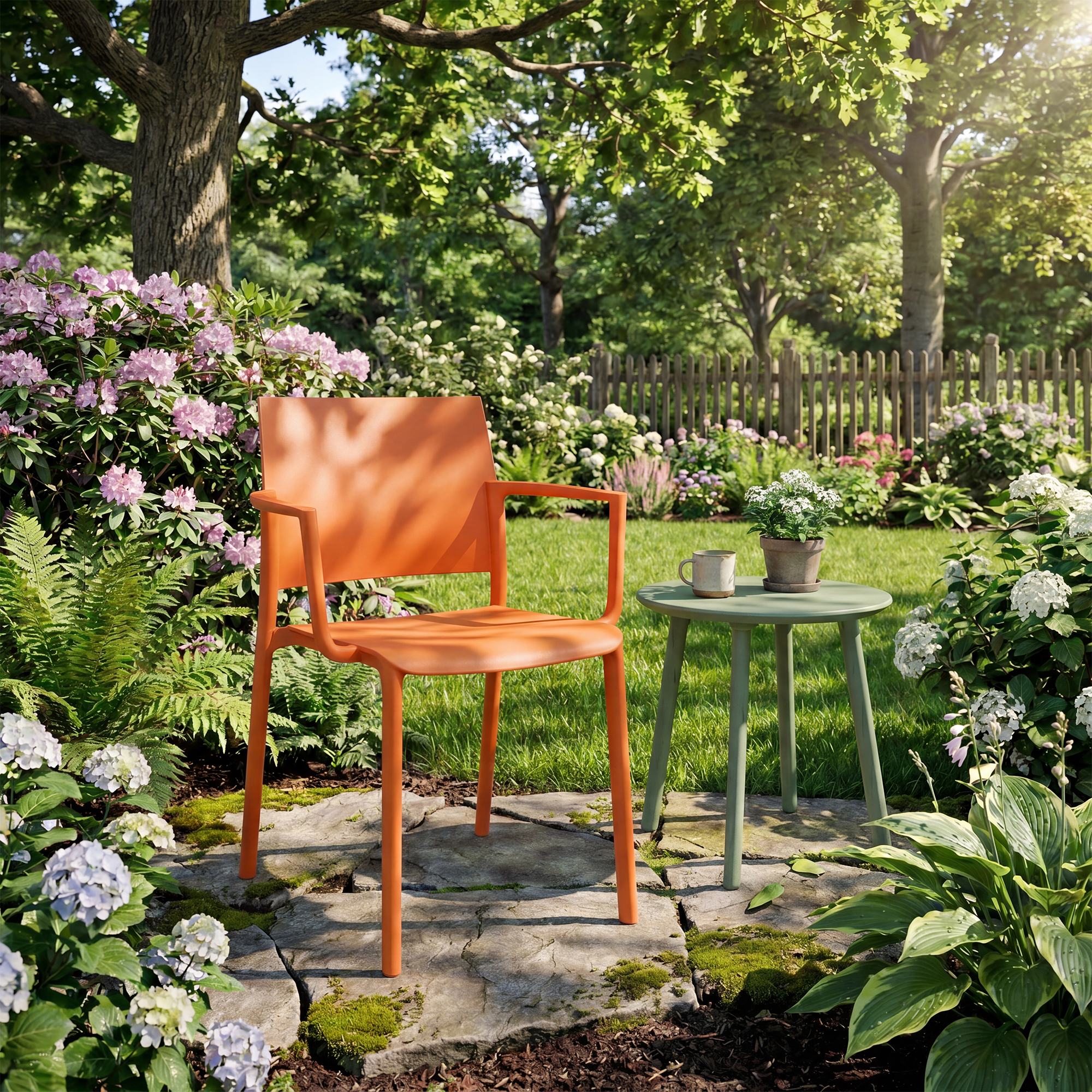 Stuhl Valtor, orange