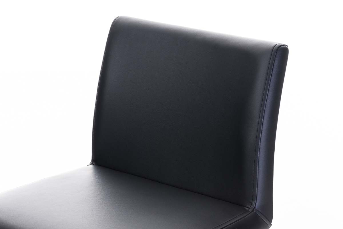 Barhocker Panama B Kunstleder, schwarz