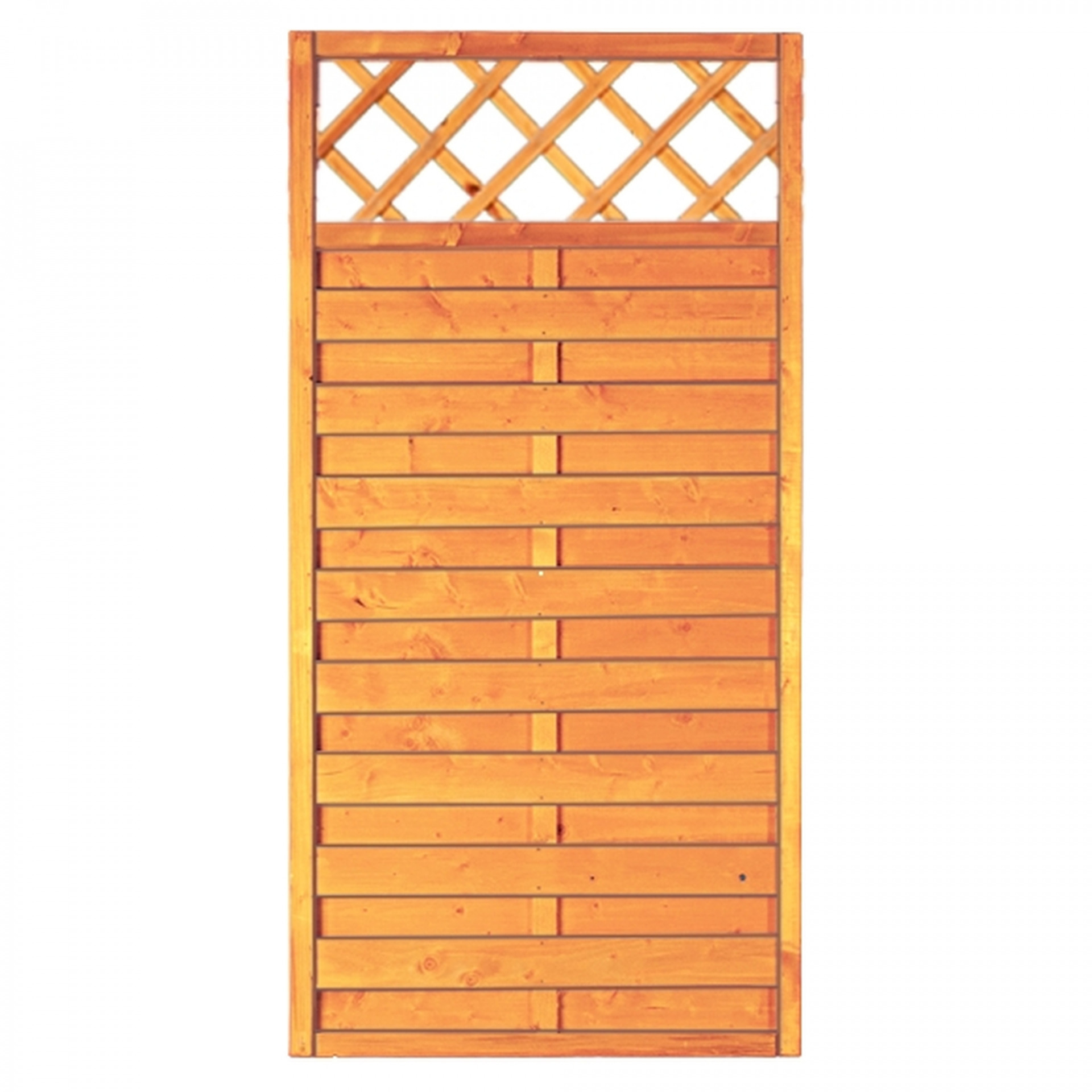 SUNLINE-Serie Ranki, 90 x 180 cm, Rahmen 45 x 45 mm, pinienfarbig lasiert