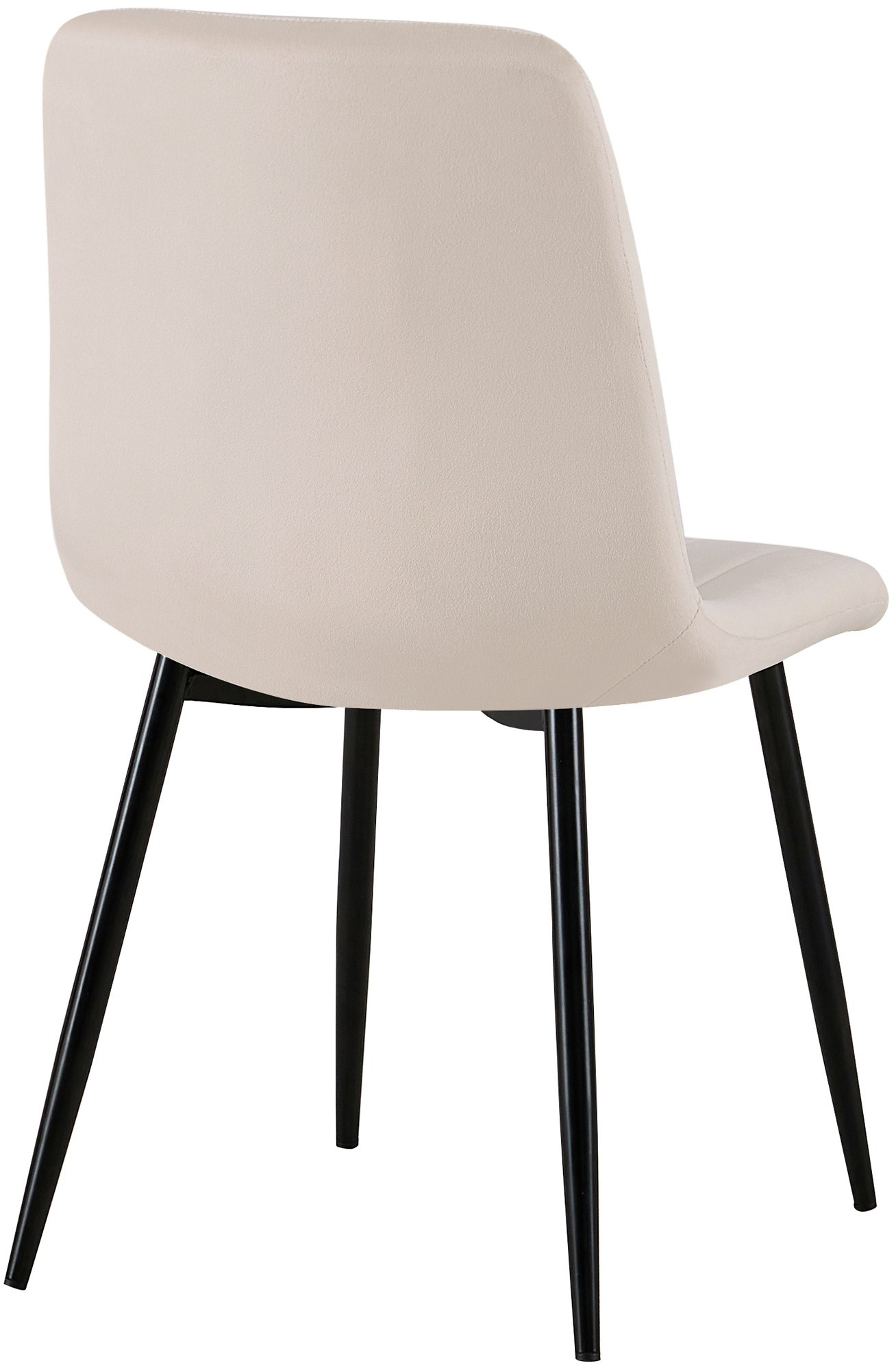 Stuhl Dijon Samt, creme