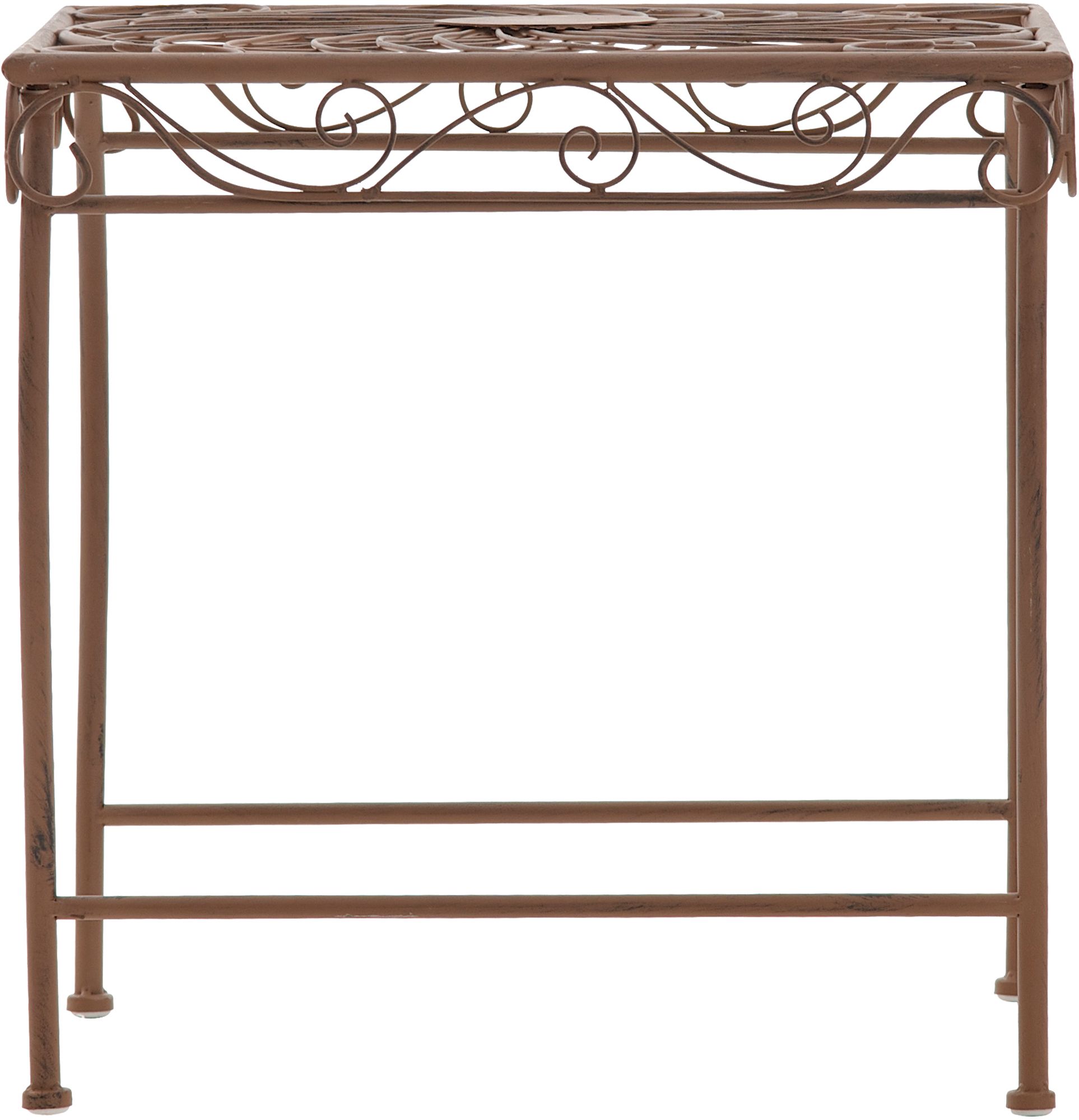 Tisch Zarina, antik braun