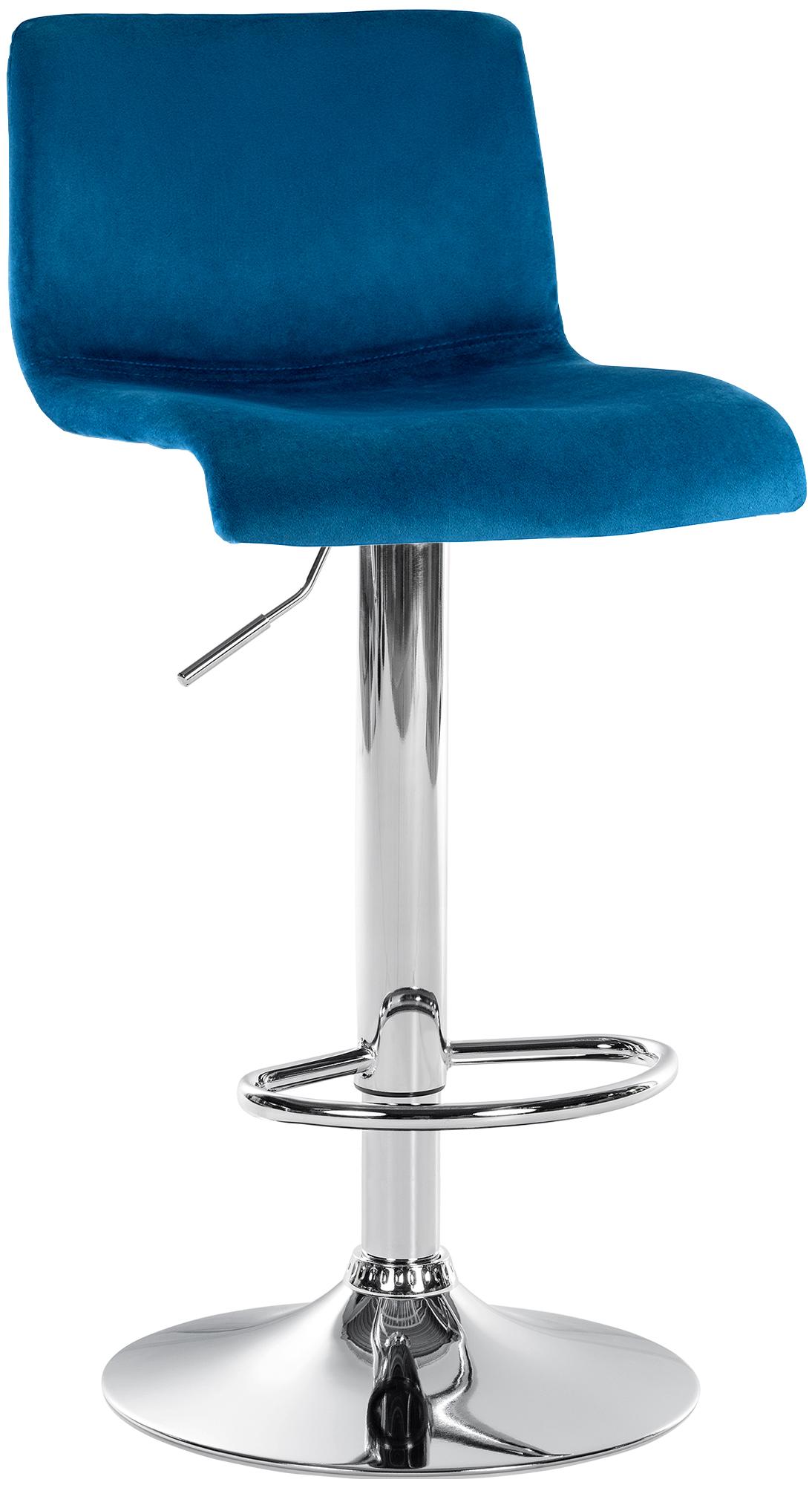 Barhocker Hoover Samt C, blau