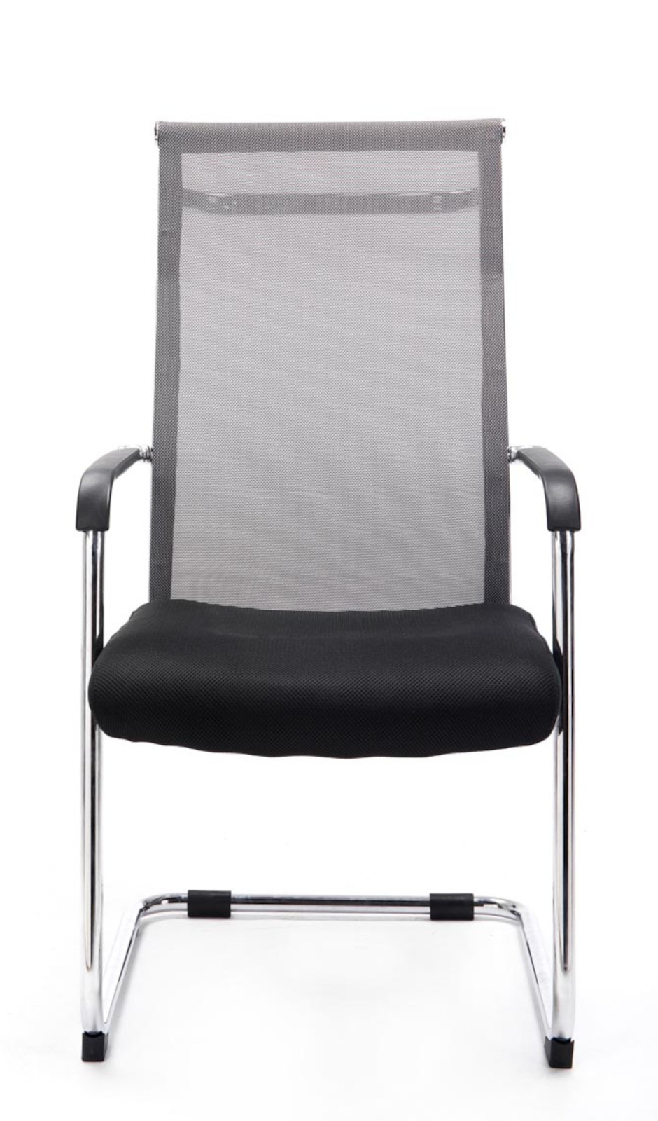 2er Set Besucherstühle Brenda, grau