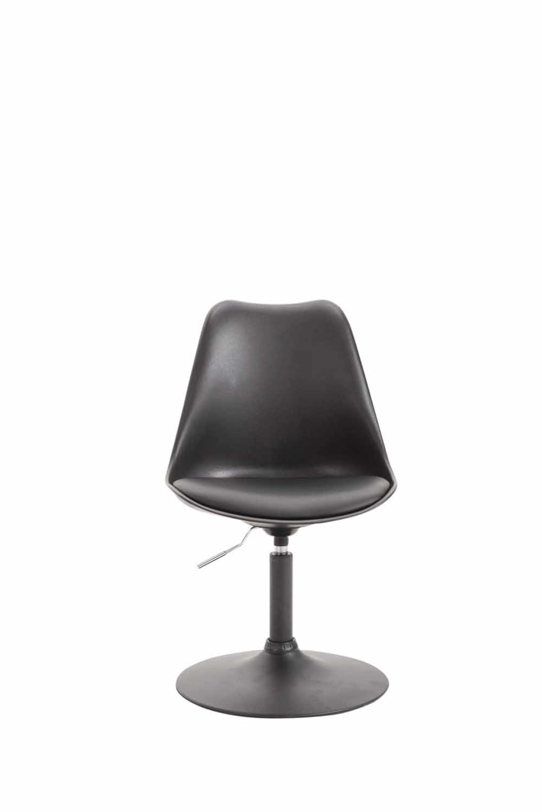 4er Set Esszimmerstühle Maverick B Kunststoff, schwarz