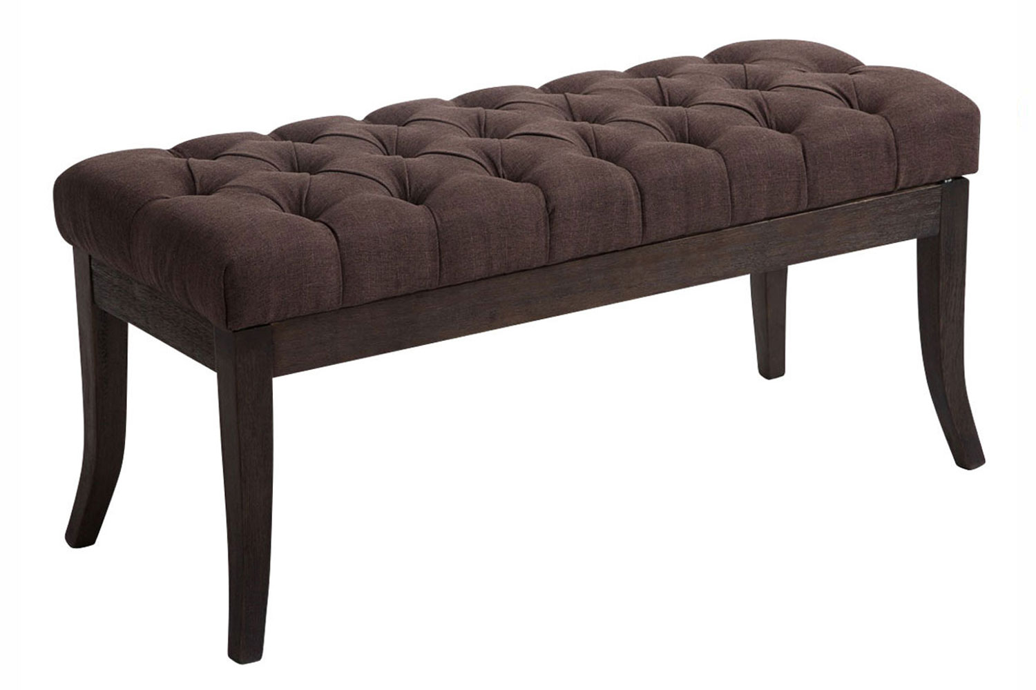 Sitzbank Ramses Stoff antik-dunkel 100, braun