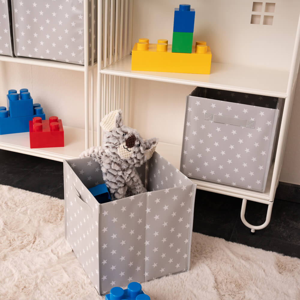 Kinderregal aus Metall magnetisch TODO M – Weiß