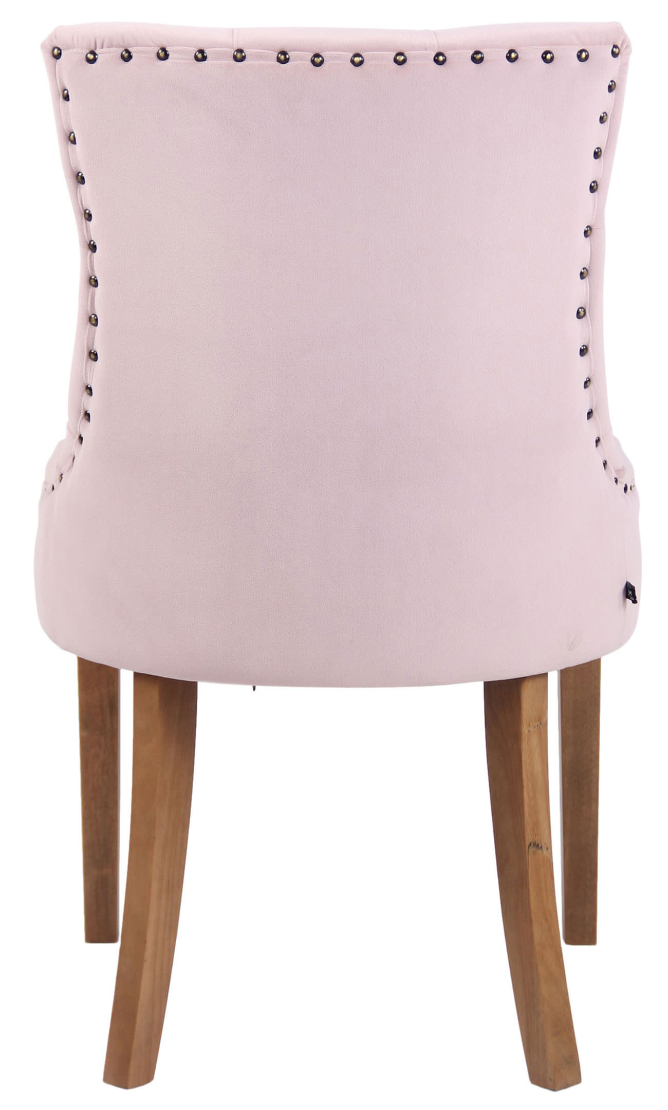 Esszimmerstuhl Aberdeen Samt antik-hell, pink