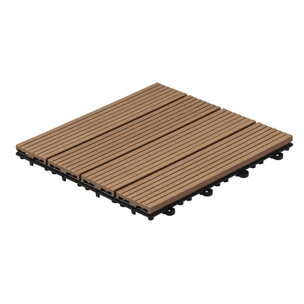 WPC Klickfliesen BAVARO - 3m² Teak