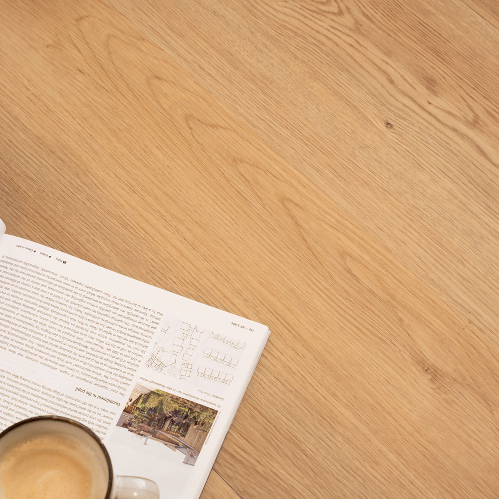 Klick-Vinylboden mit Trittschall LOMEA Helle Eiche - 10 m²