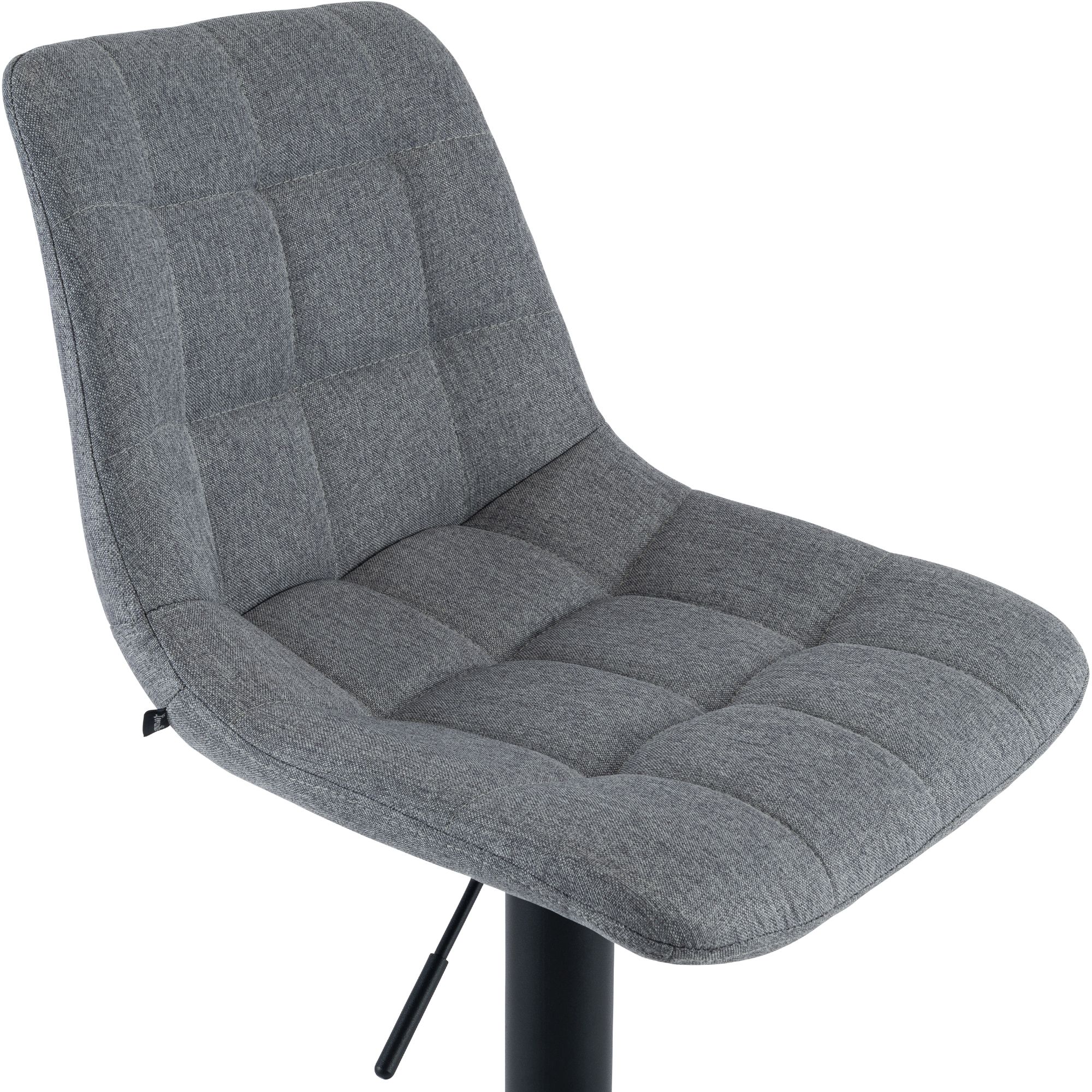 2er Set Barhocker Mapun Stoff, grau