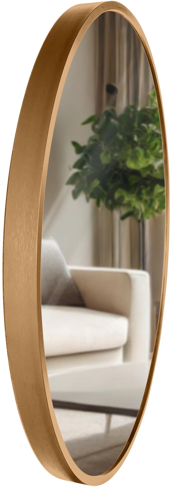 Wandspiegel Elsie M, gold matt