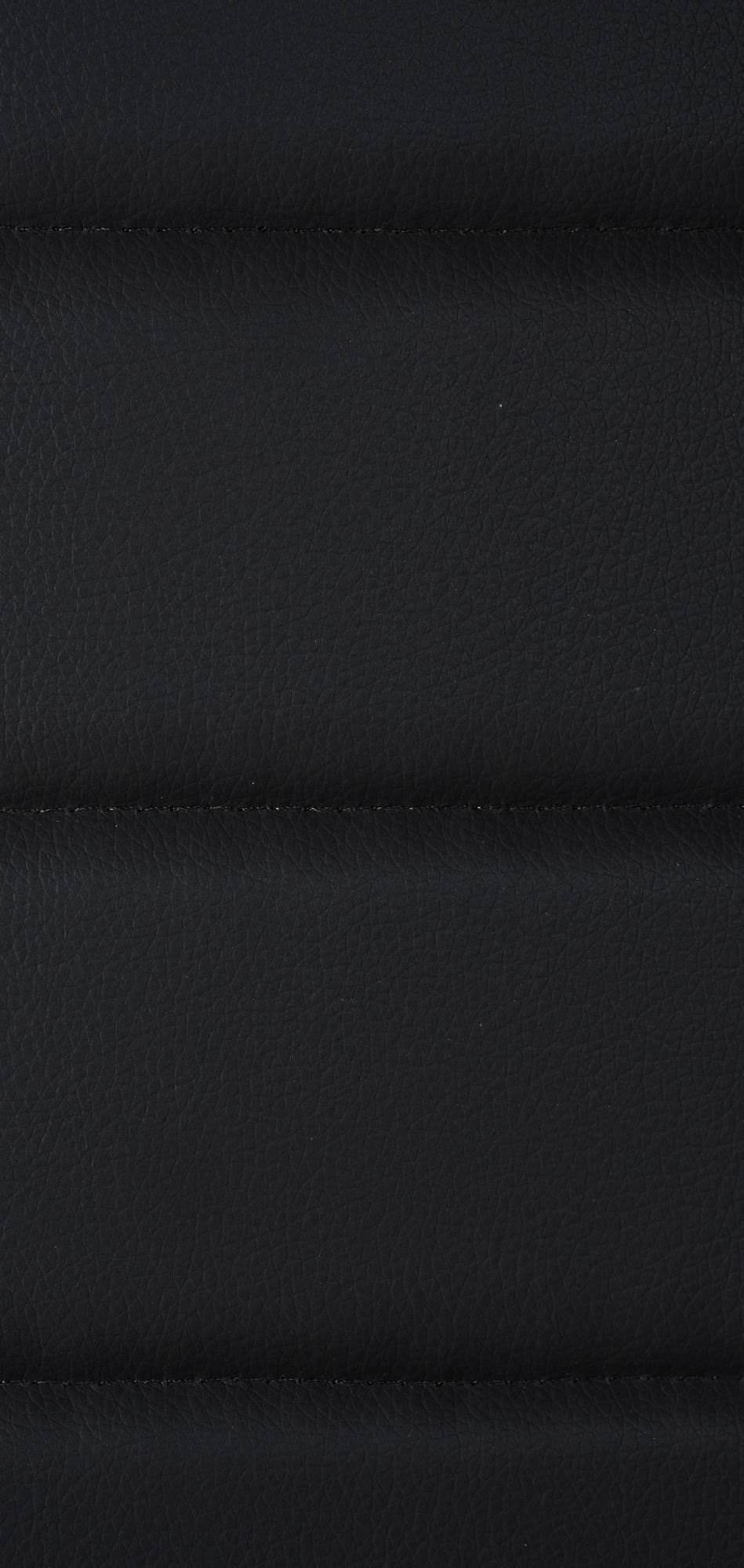 6er Set Esszimmerstühle Mayfair Kunstleder, schwarz