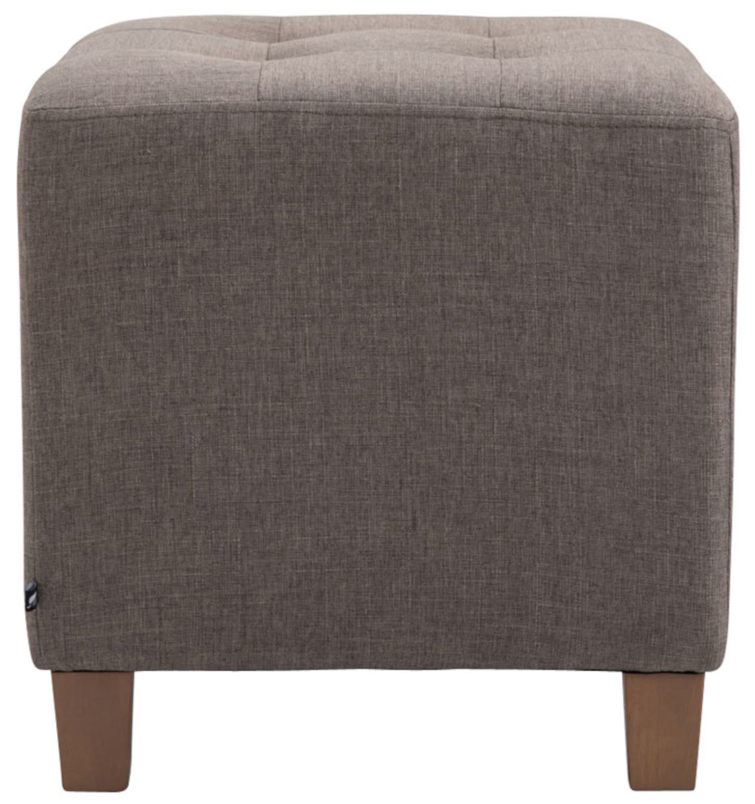 2er Set Sitzhocker Pharao, antik-hell, taupe