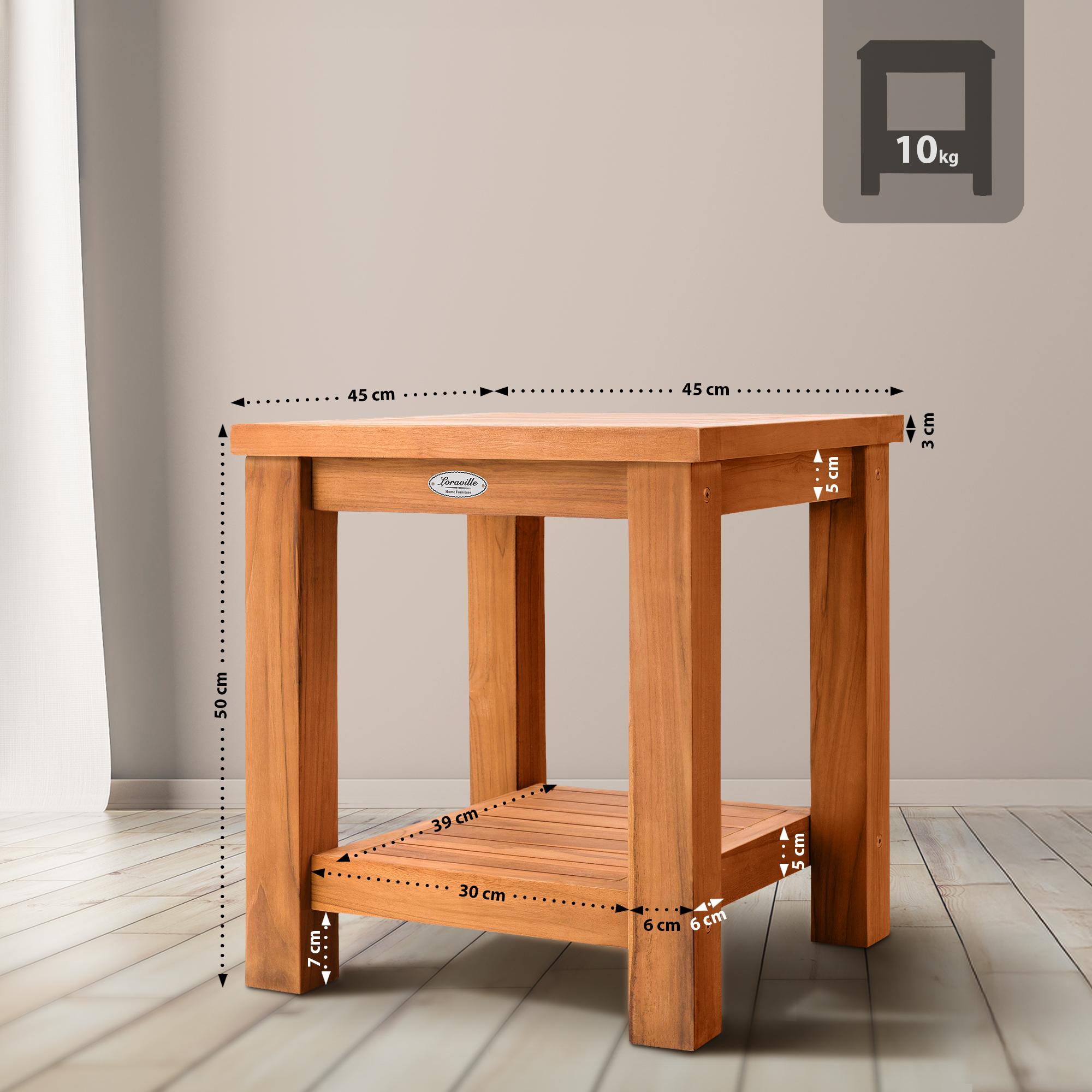 Beistelltisch Keaton, teak