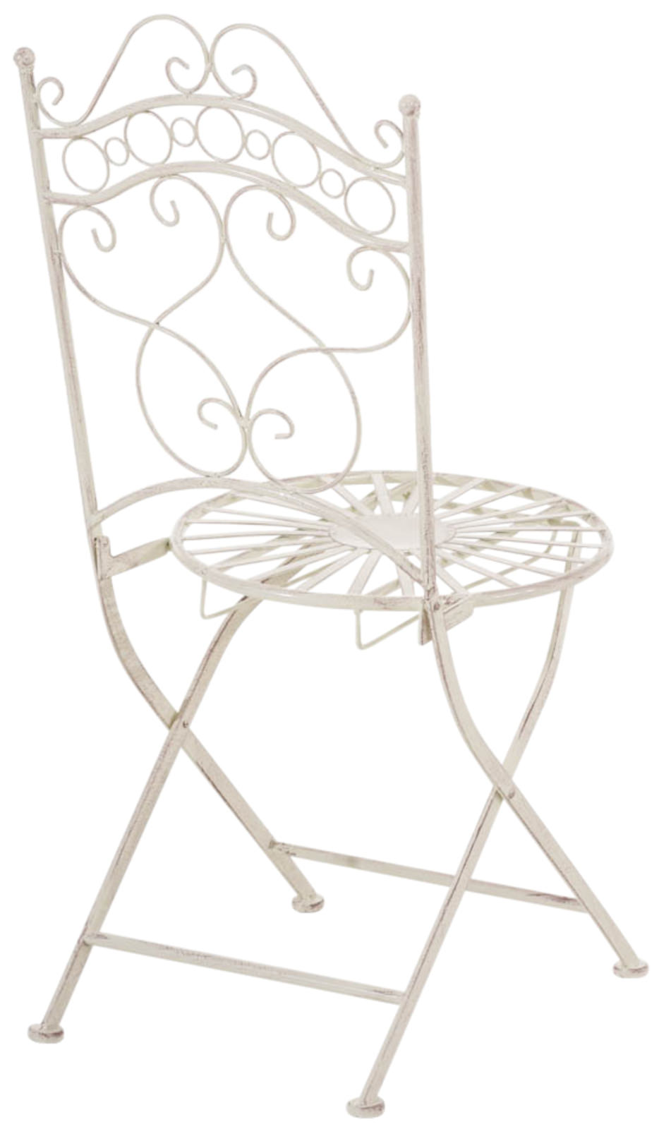 2er Set Stühle Indra, antik-creme