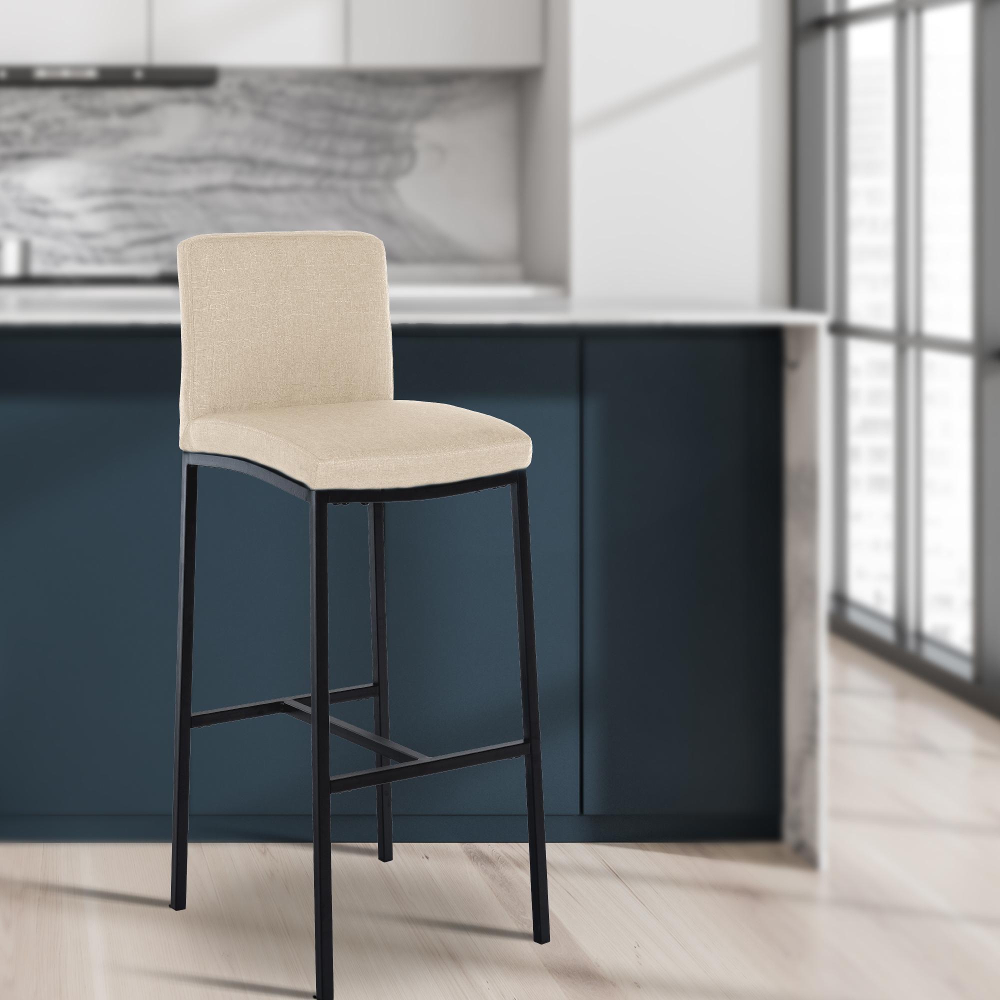 Barhocker Freeport Stoff B, creme