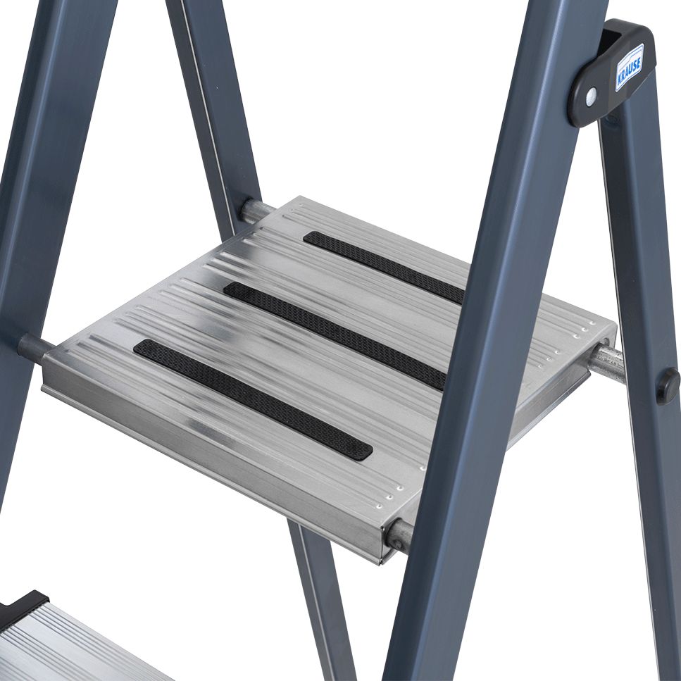 MONTO Stufen-Stehleiter Securo eloxiert, 1x8 Stufen