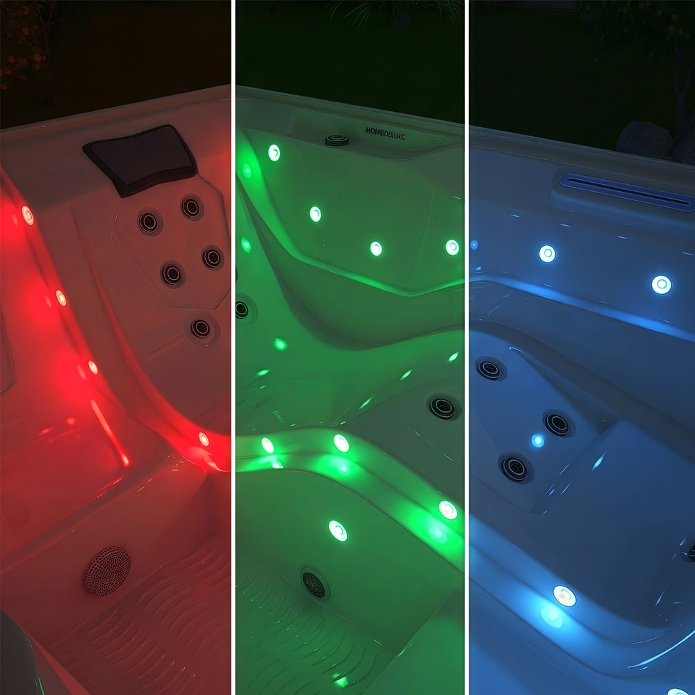 Outdoor Whirlpool STREAM PURE 211 x 156 cm für 3 Personen