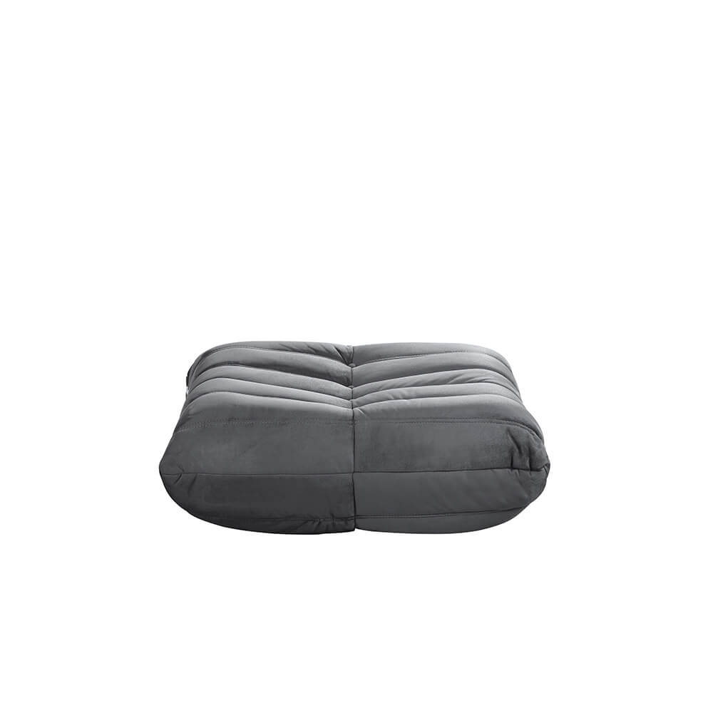 Relaxsessel mit Hocker CHILL - Anthrazit